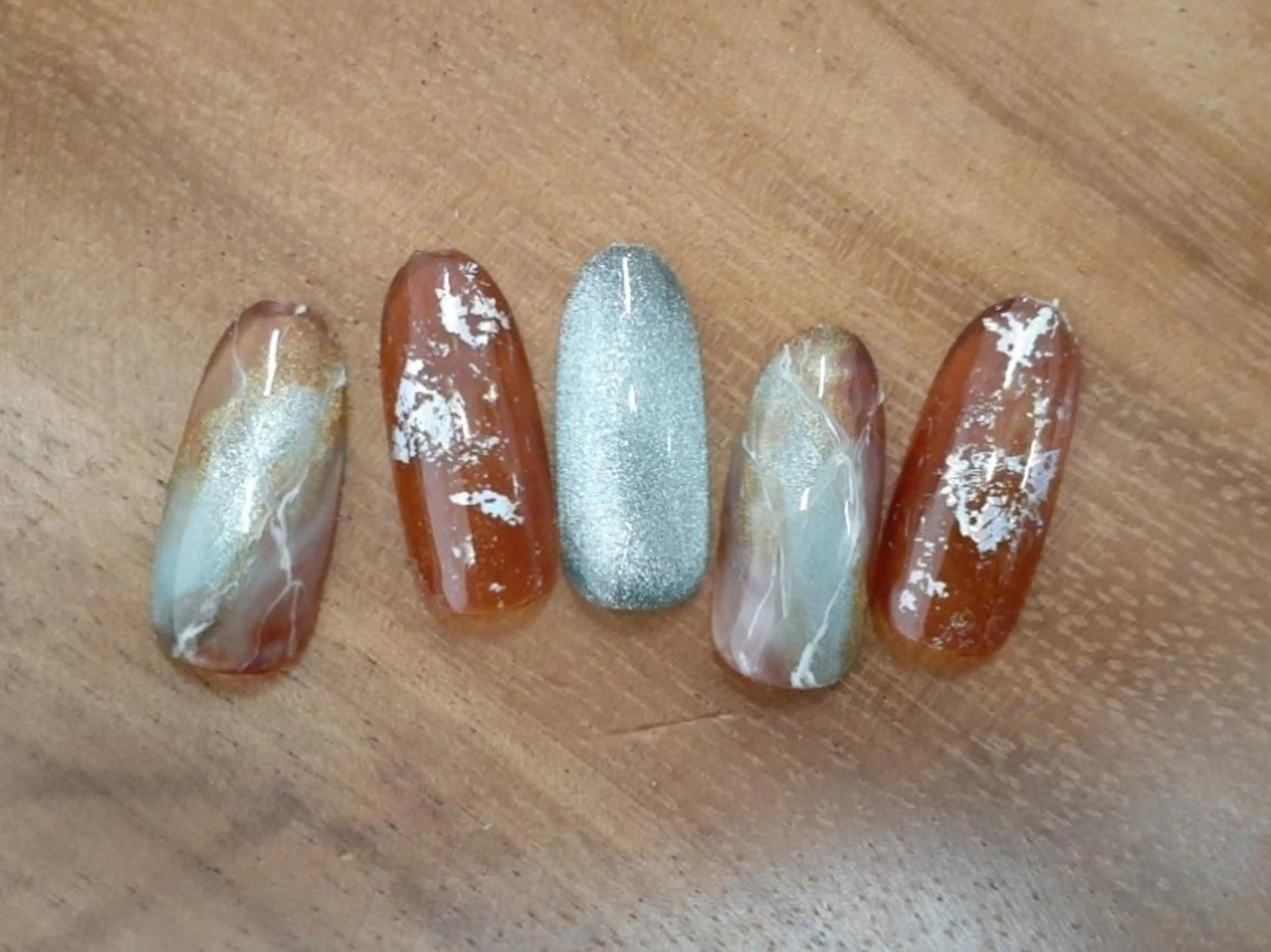 ネイル ニュアンスネイル ハンドネイル はあとねいる 京橋のネイルデザイン