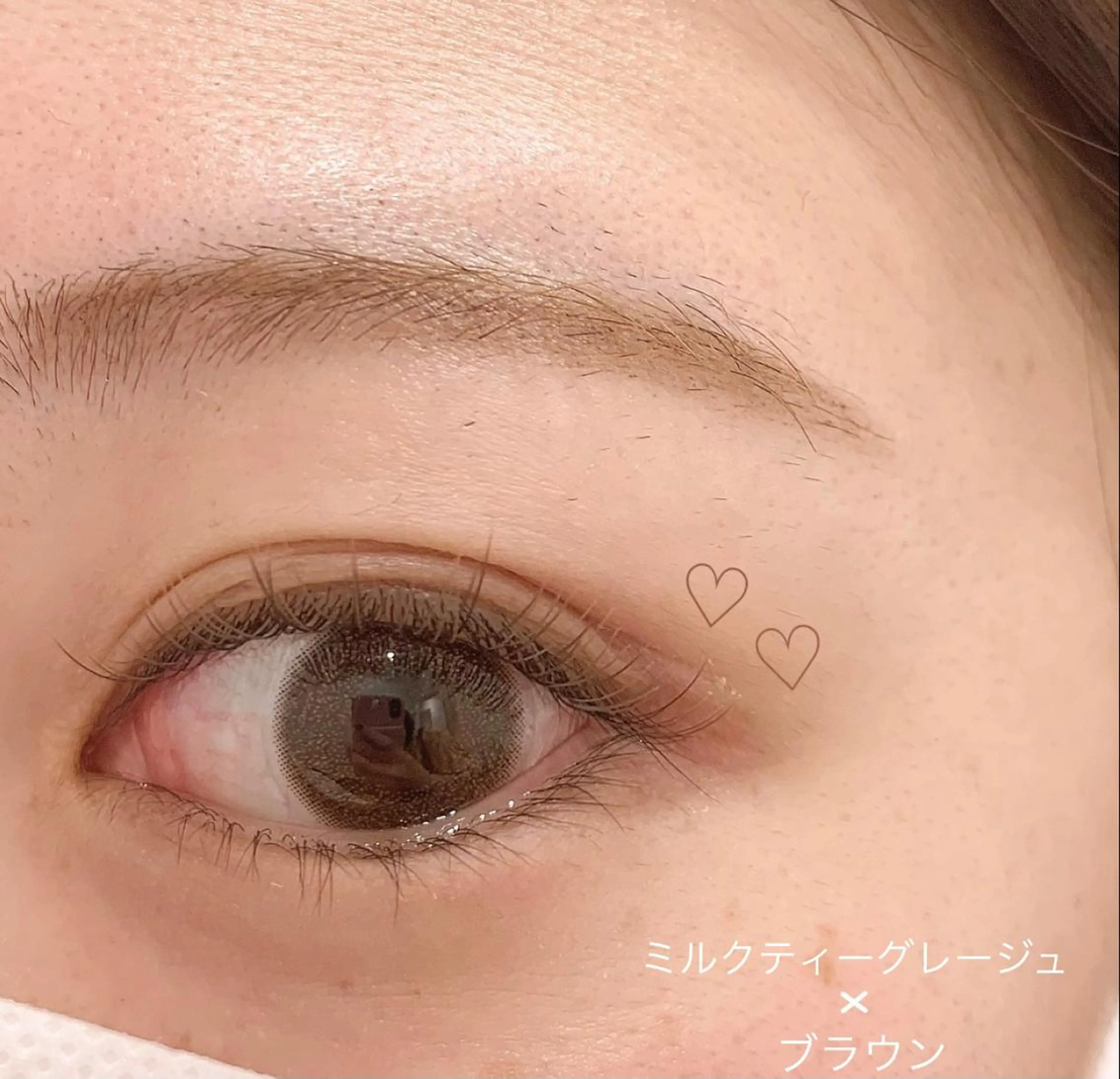 マツエク・マツパ カラーマツエク フラットラッシュ マツエク charmeis所属・. mihoのマツエク・マツパデザイン