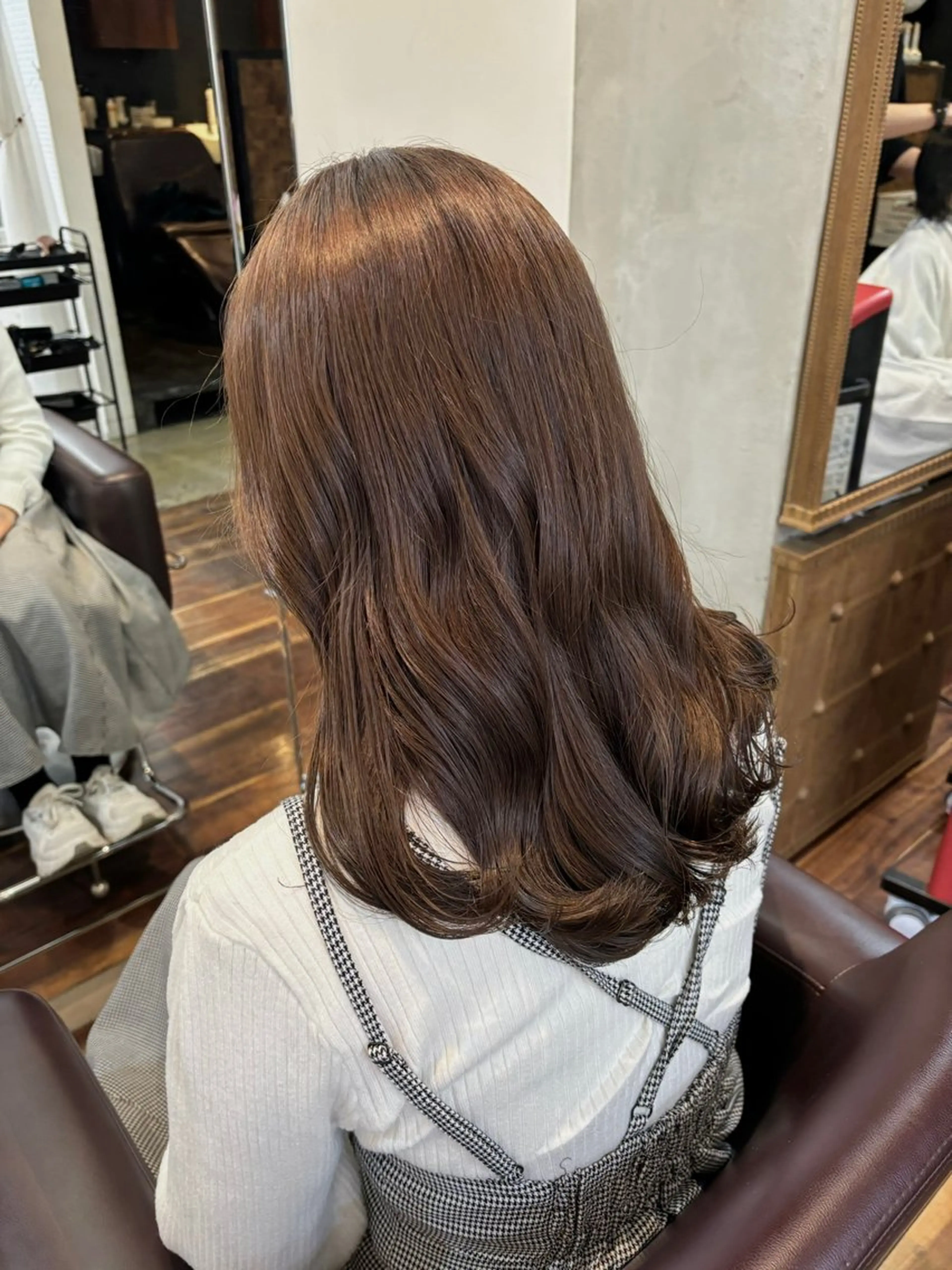 セミロング ヘアカラー トリートメント 🍒櫻井 優華🍒のヘアスタイル