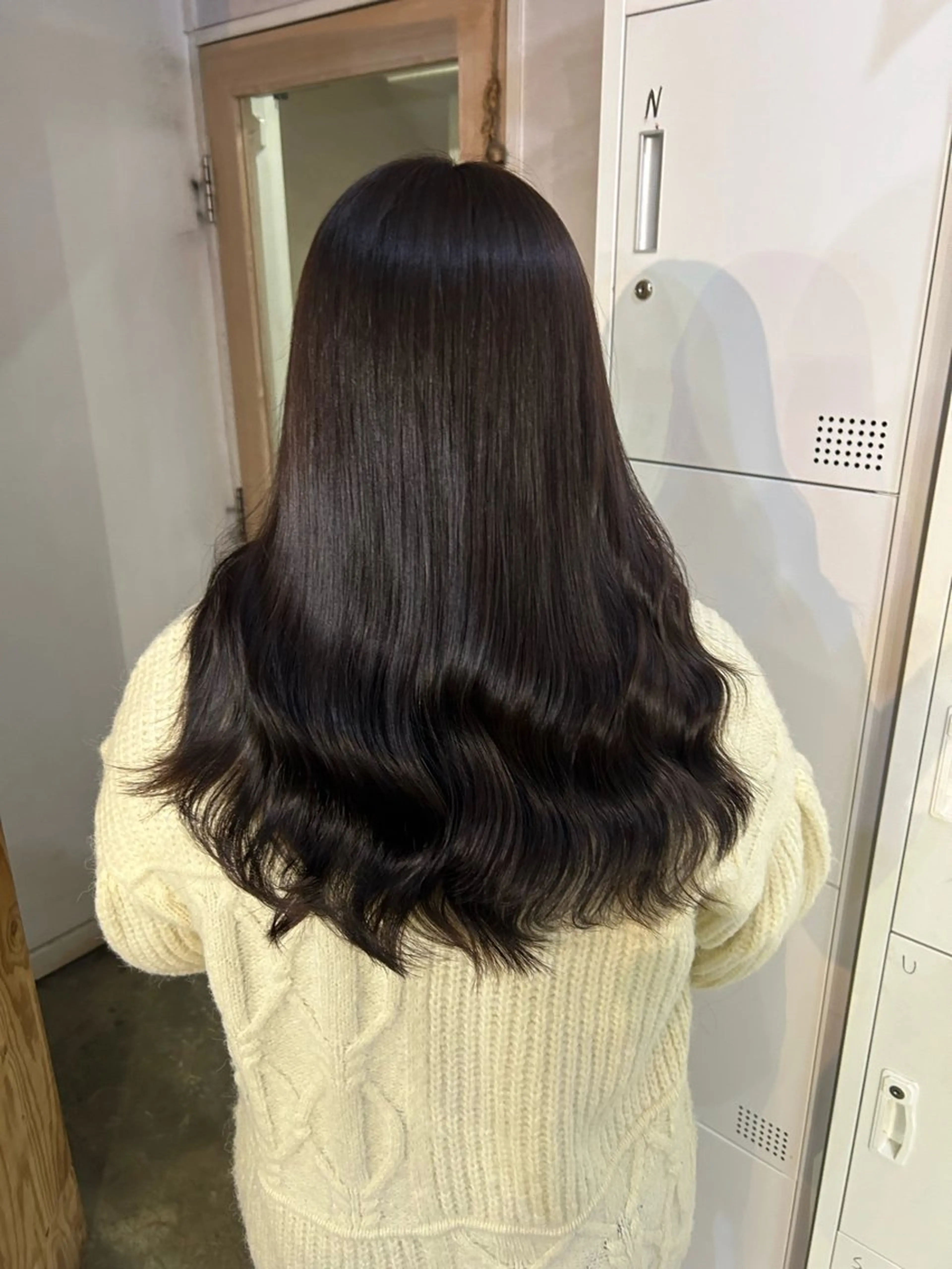 ロング ヘアカラー トリートメント オオニシ オト🐹のヘアスタイル