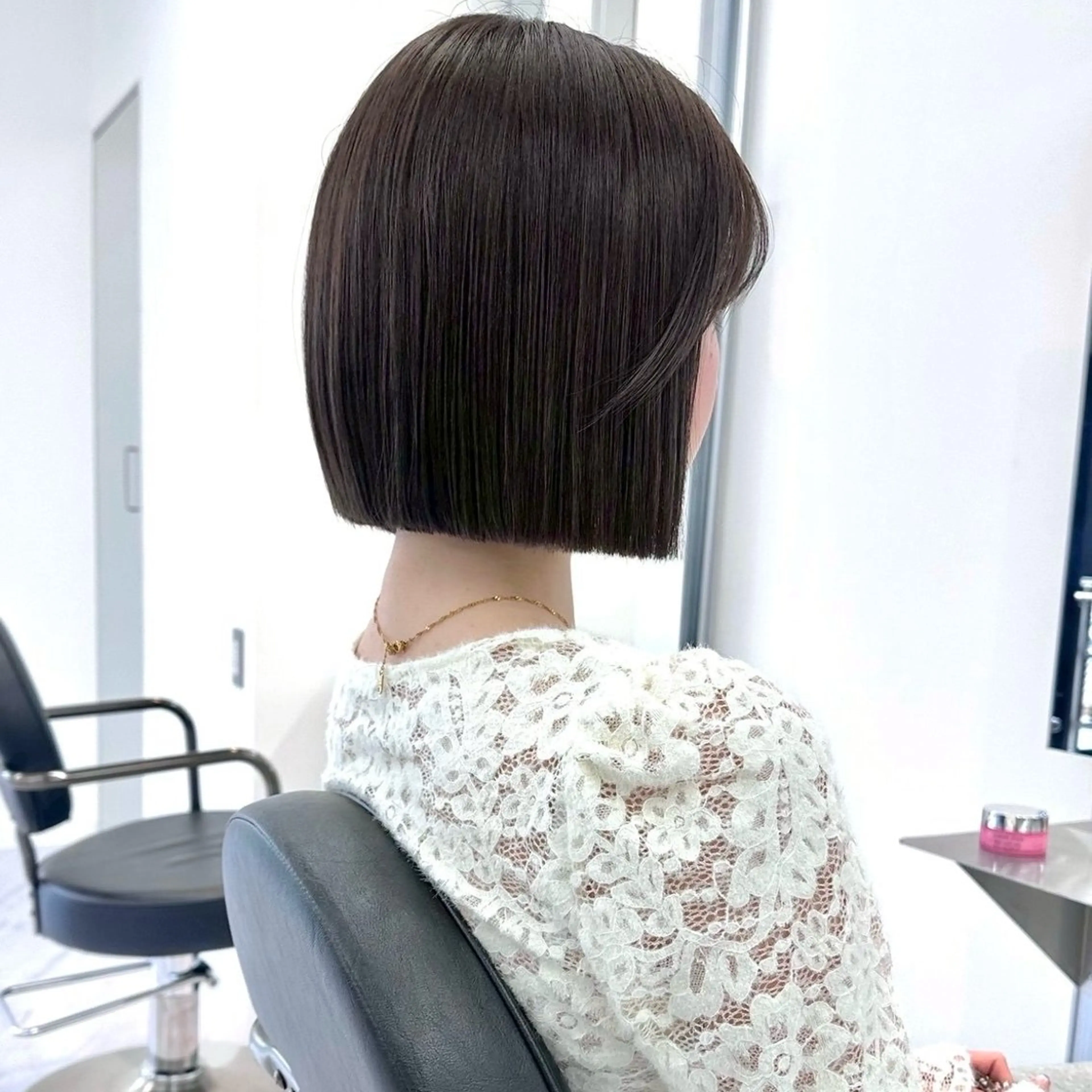 ショート ボブ vivieりく /カットモデル募集中のヘアスタイル