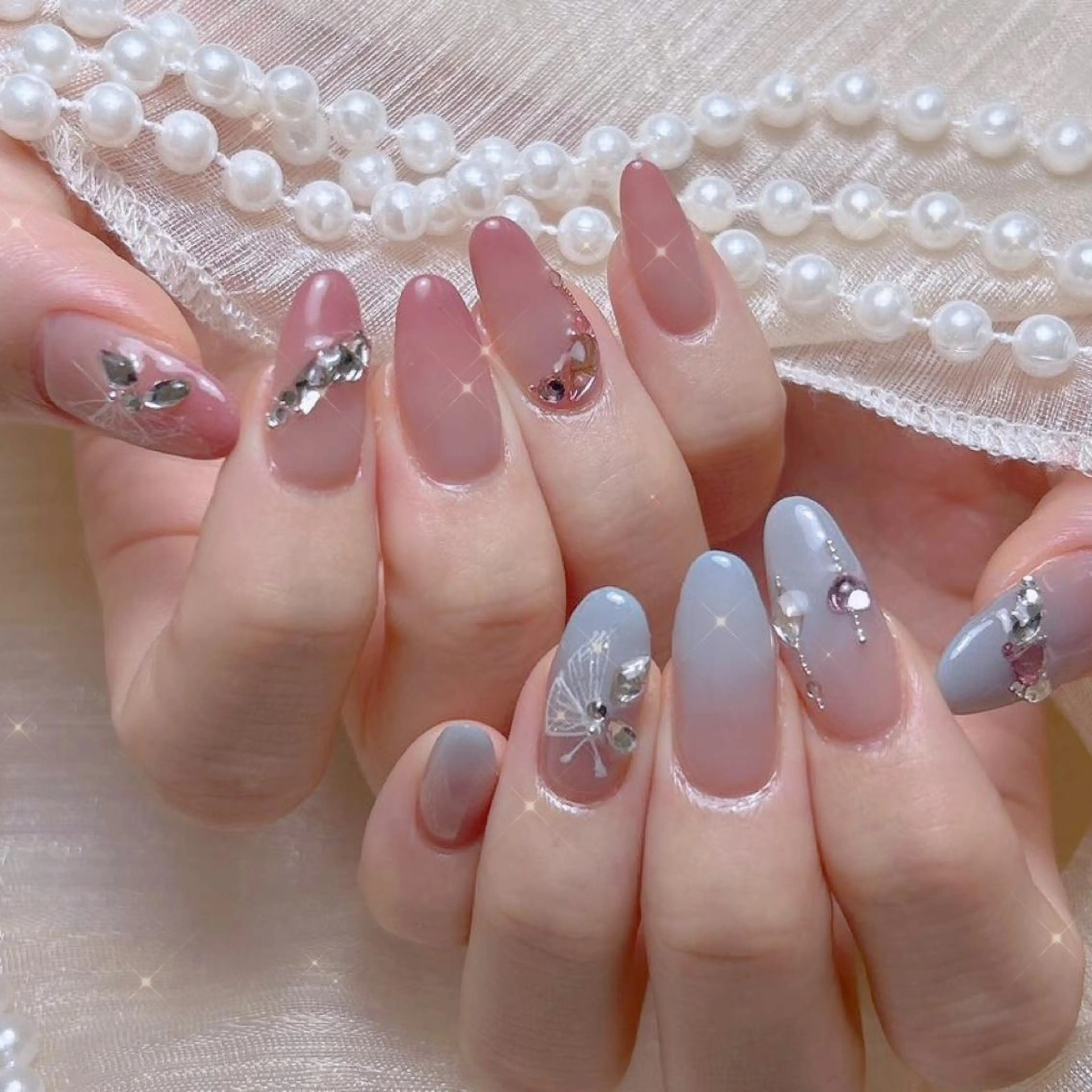 ネイル ハンドネイル きずな 🧚🏻‍♀️のネイルデザイン