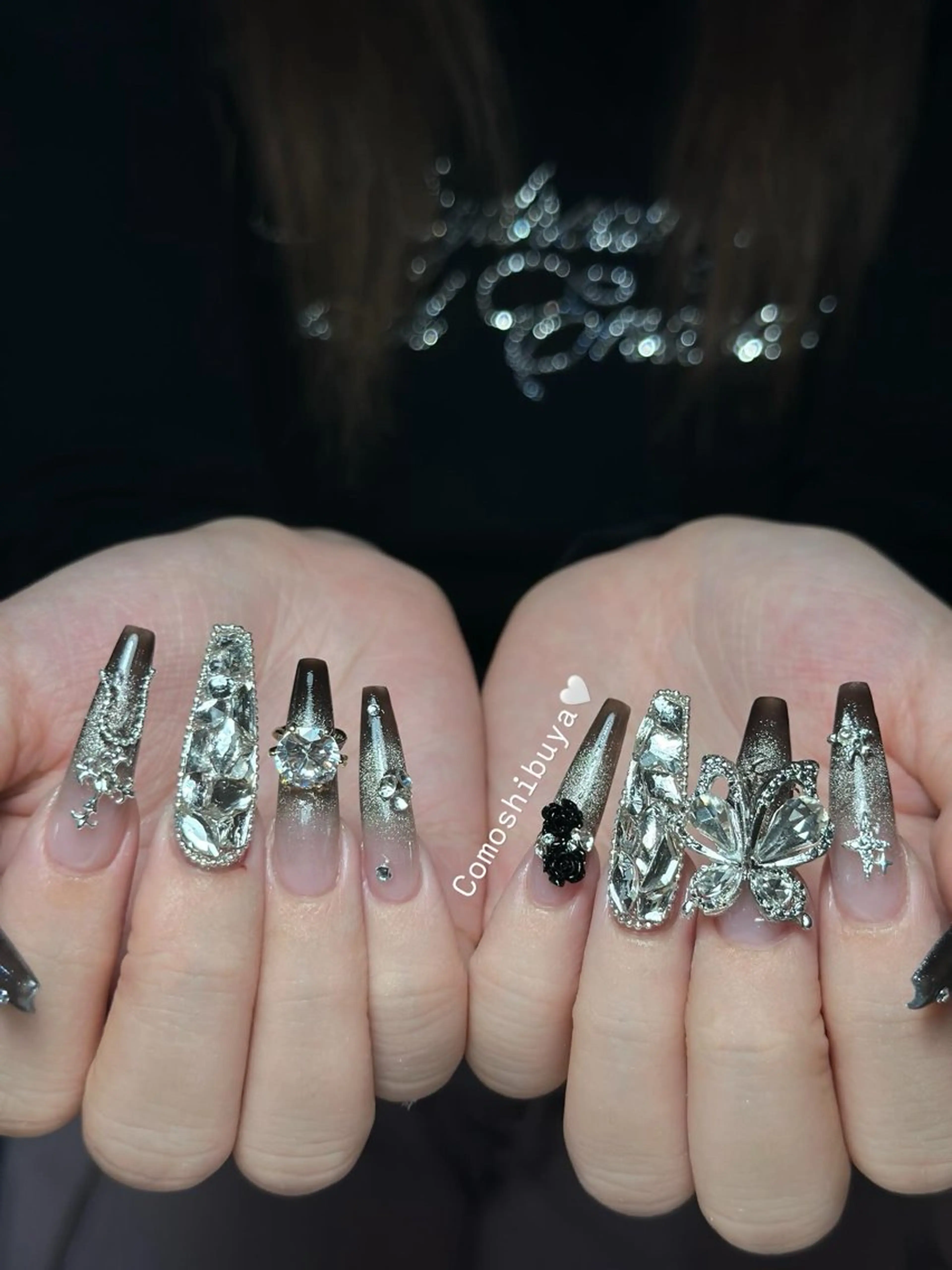ネイル 韓国ネイル シンプルネイル ワンホンネイル ハンドネイル CoMo Nail Studio所属・CoMo Nailのネイルデザイン