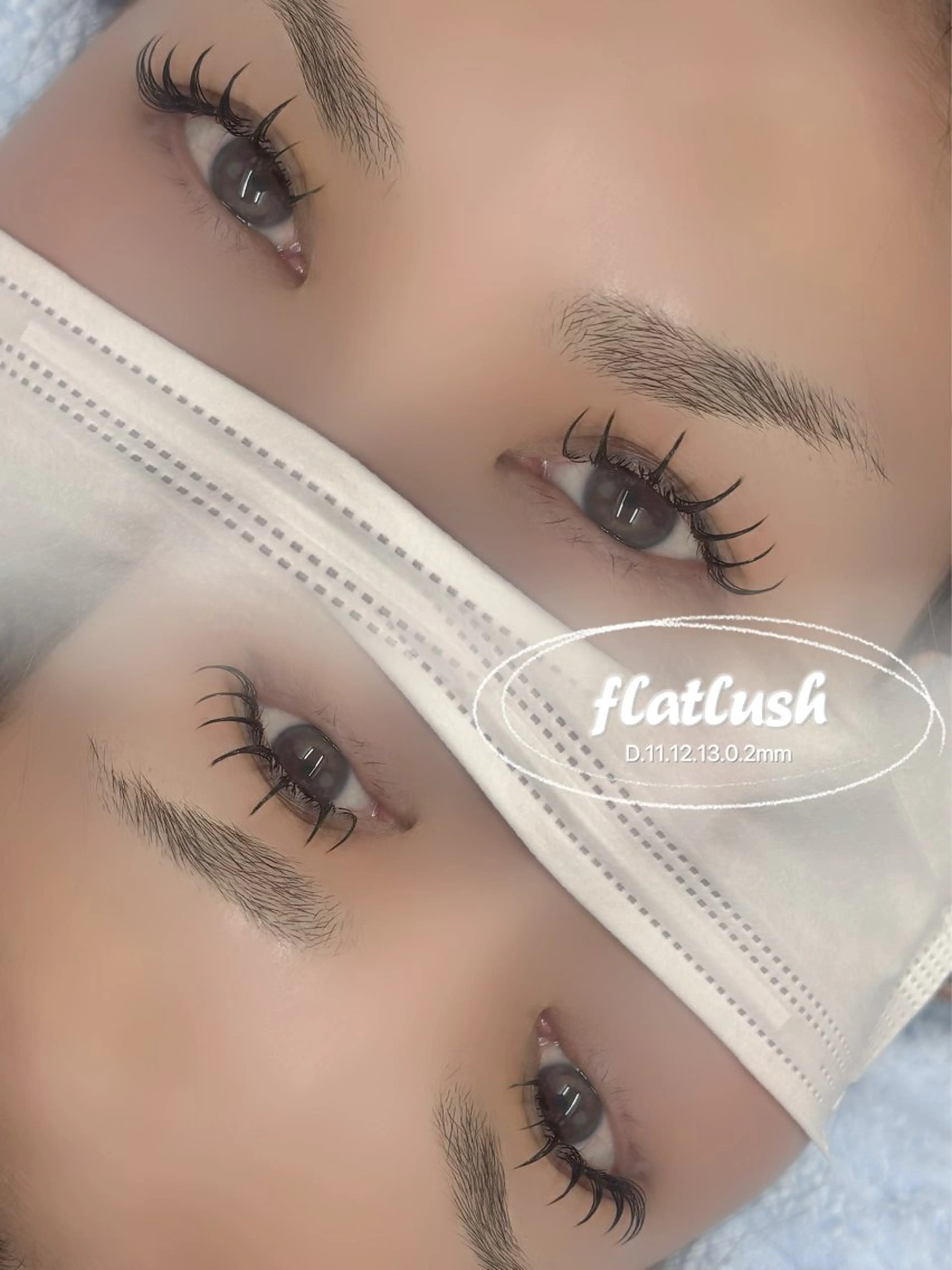 マツエク・マツパ grace produce by picasso 門田屋敷店所属・grace nana🩵のマツエク・マツパデザイン