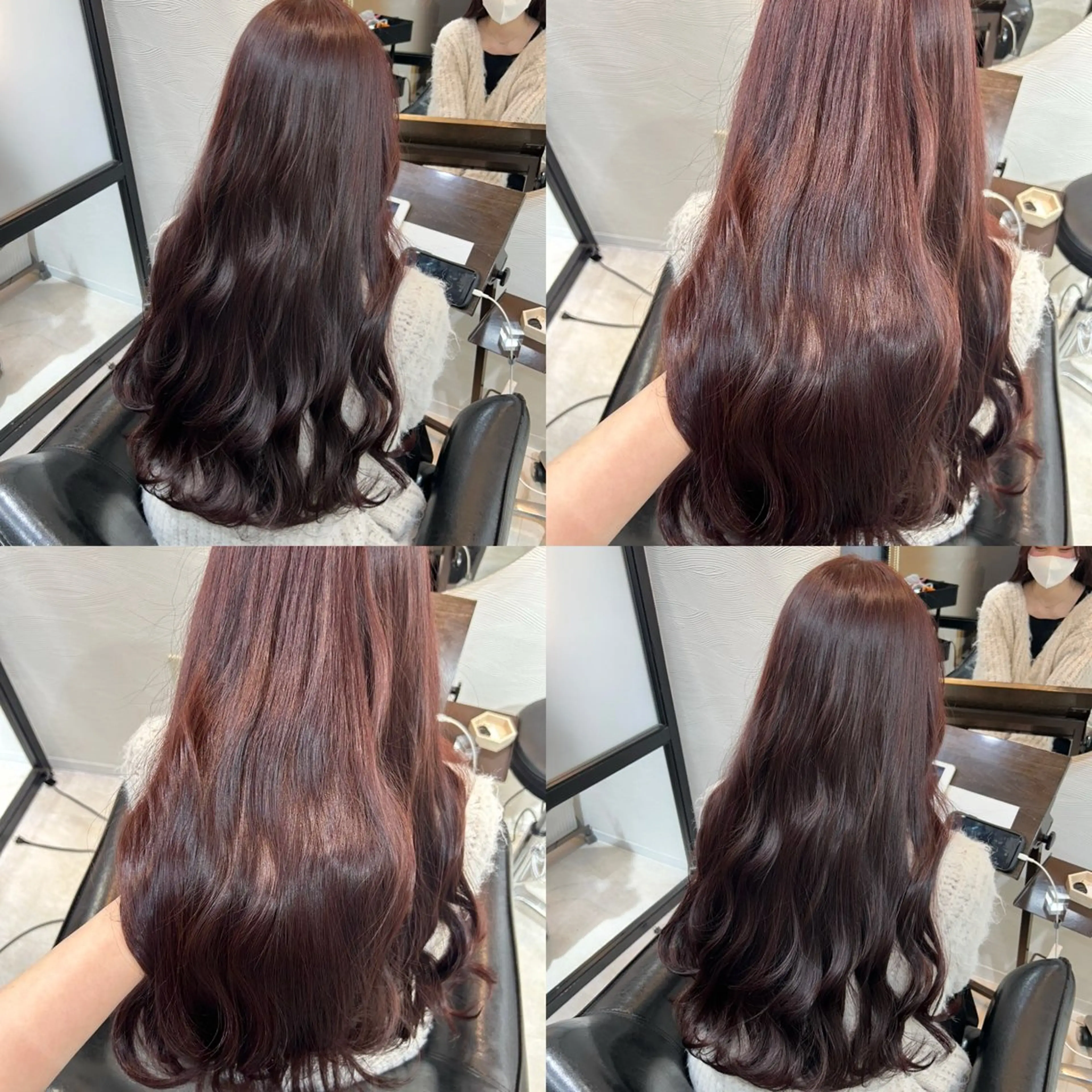 ロング カラー カット ヘアカラー トリートメント 🤍透明感/韓国風 🤍サクラギヒトミのヘアスタイル