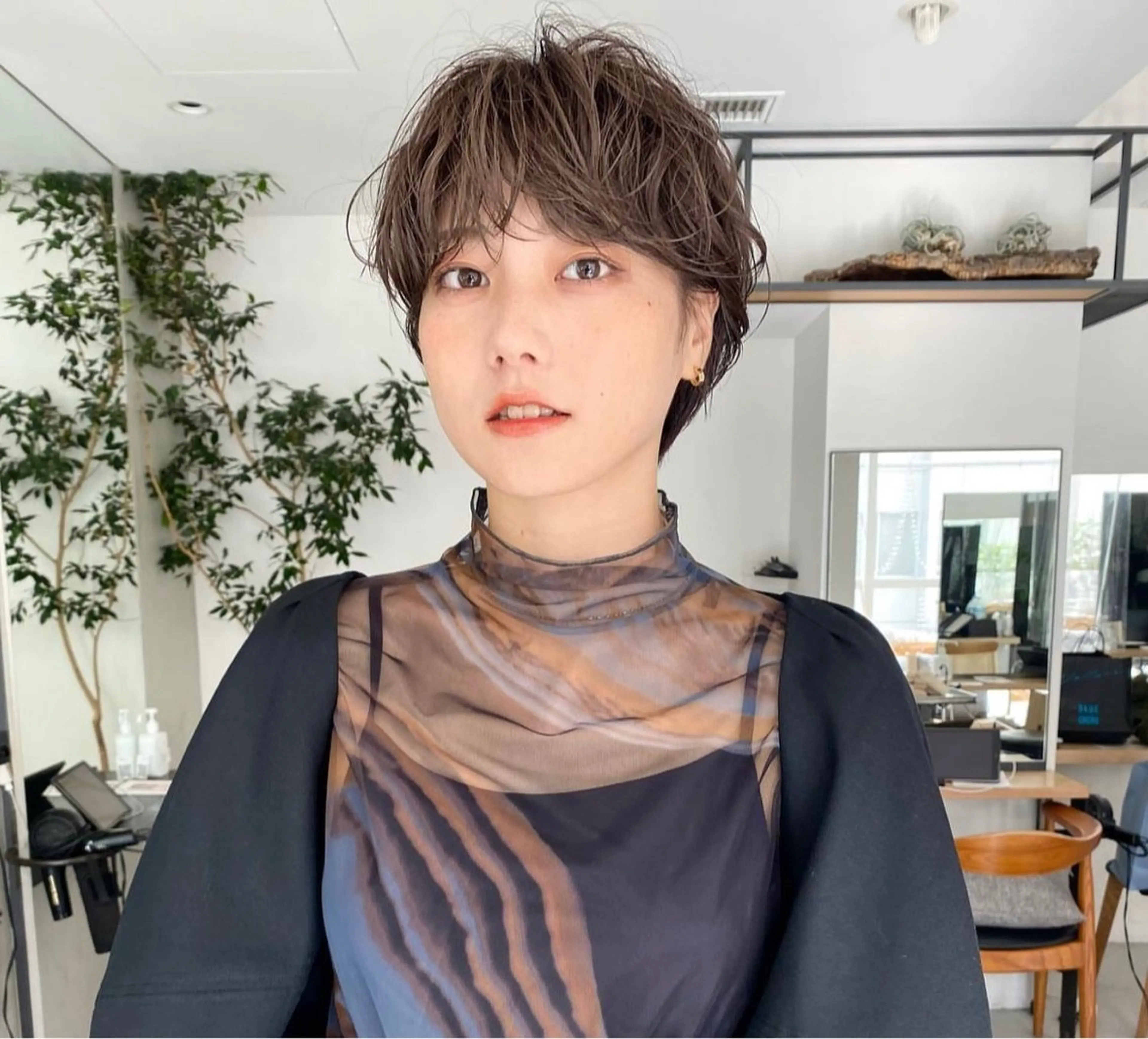 ショート パーマ ショートヘア 似合わせカット /カラー/たきのヘアスタイル