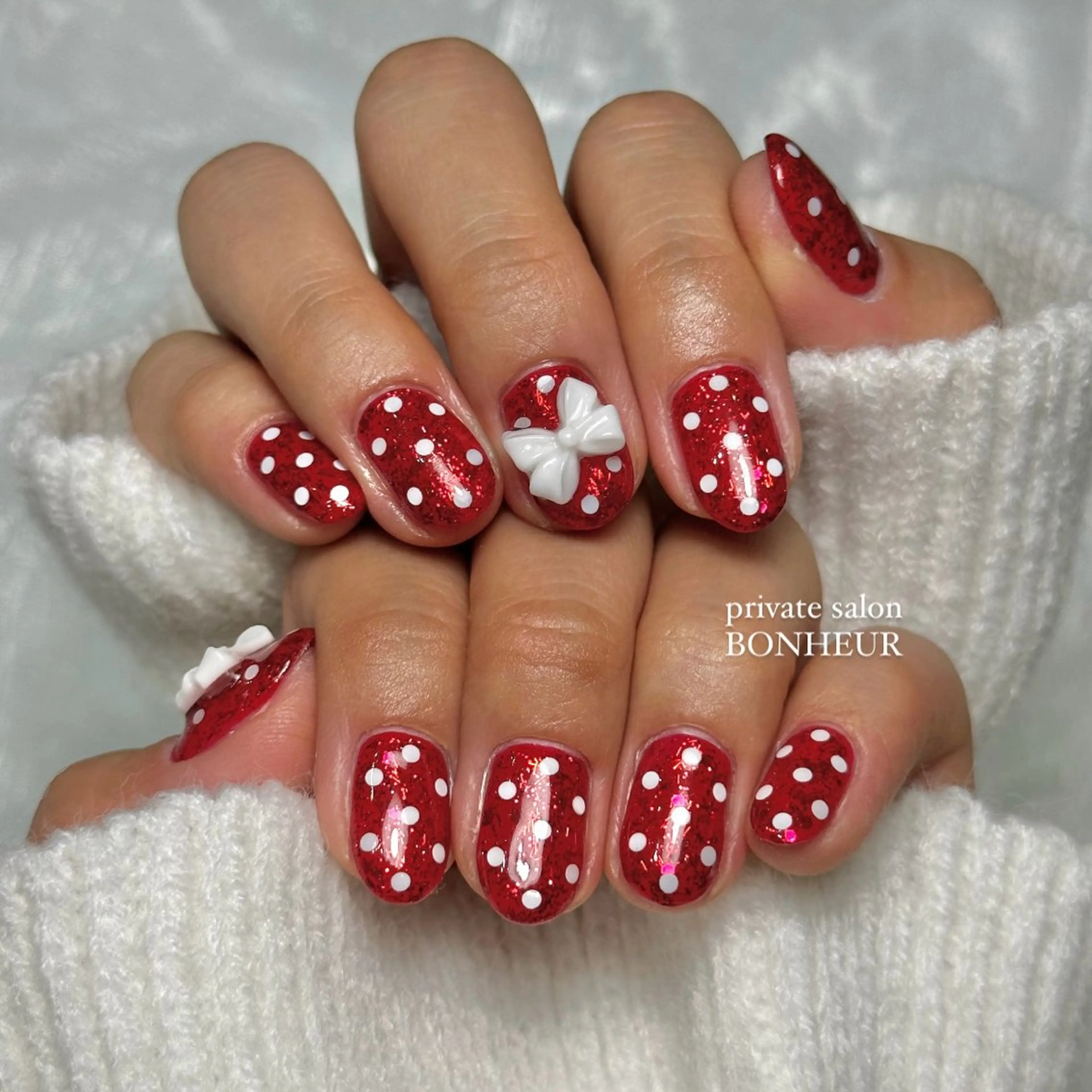 ネイル ハンドネイル BONHEUR Annaのネイルデザイン