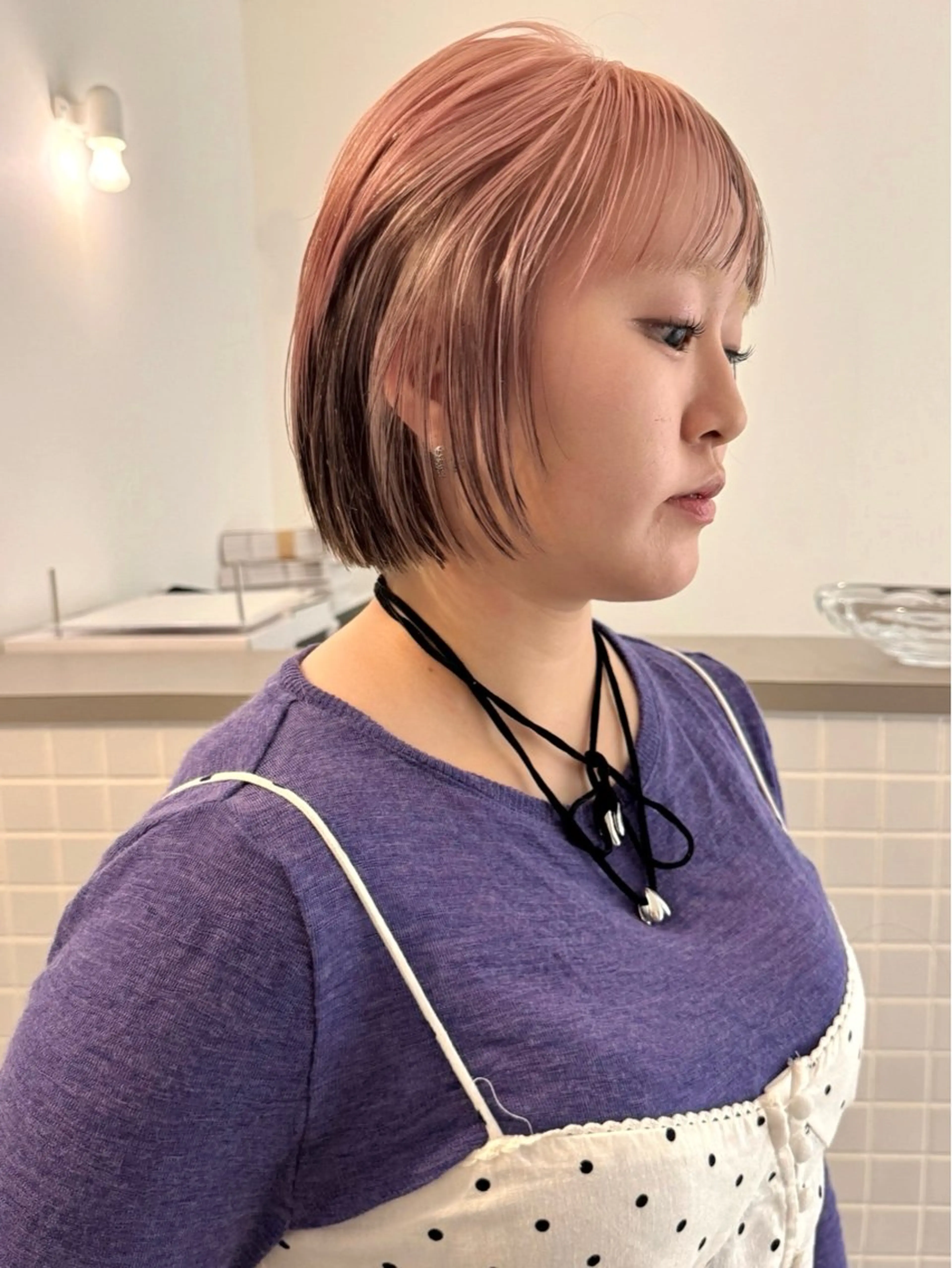 ショート カラー カット ヘアカラー トリートメント ブリーチ/似合わせ Kaito🦕/栄のヘアスタイル