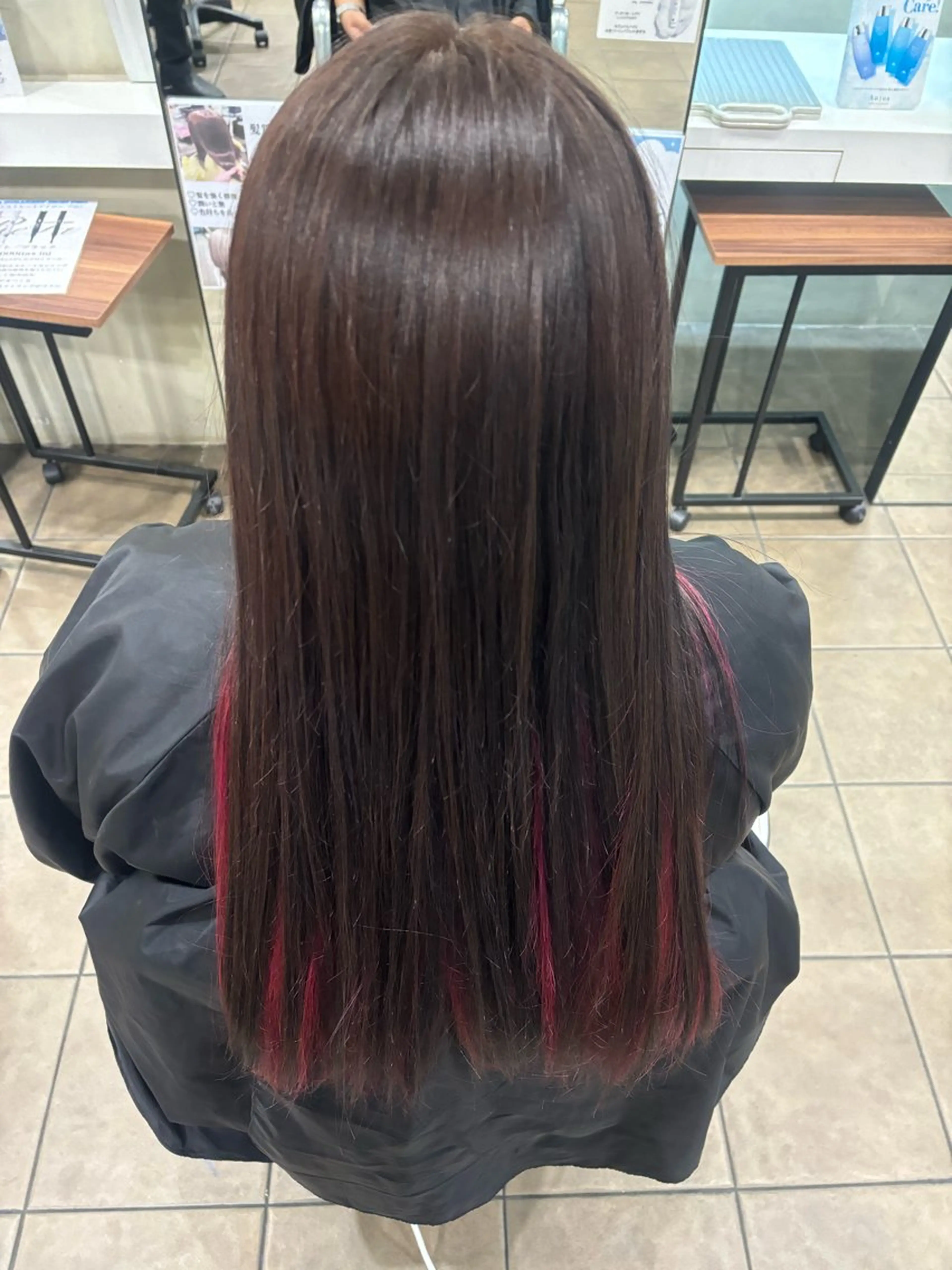 カラー soin de brace今里所属・茶谷 沙穂のヘアスタイル