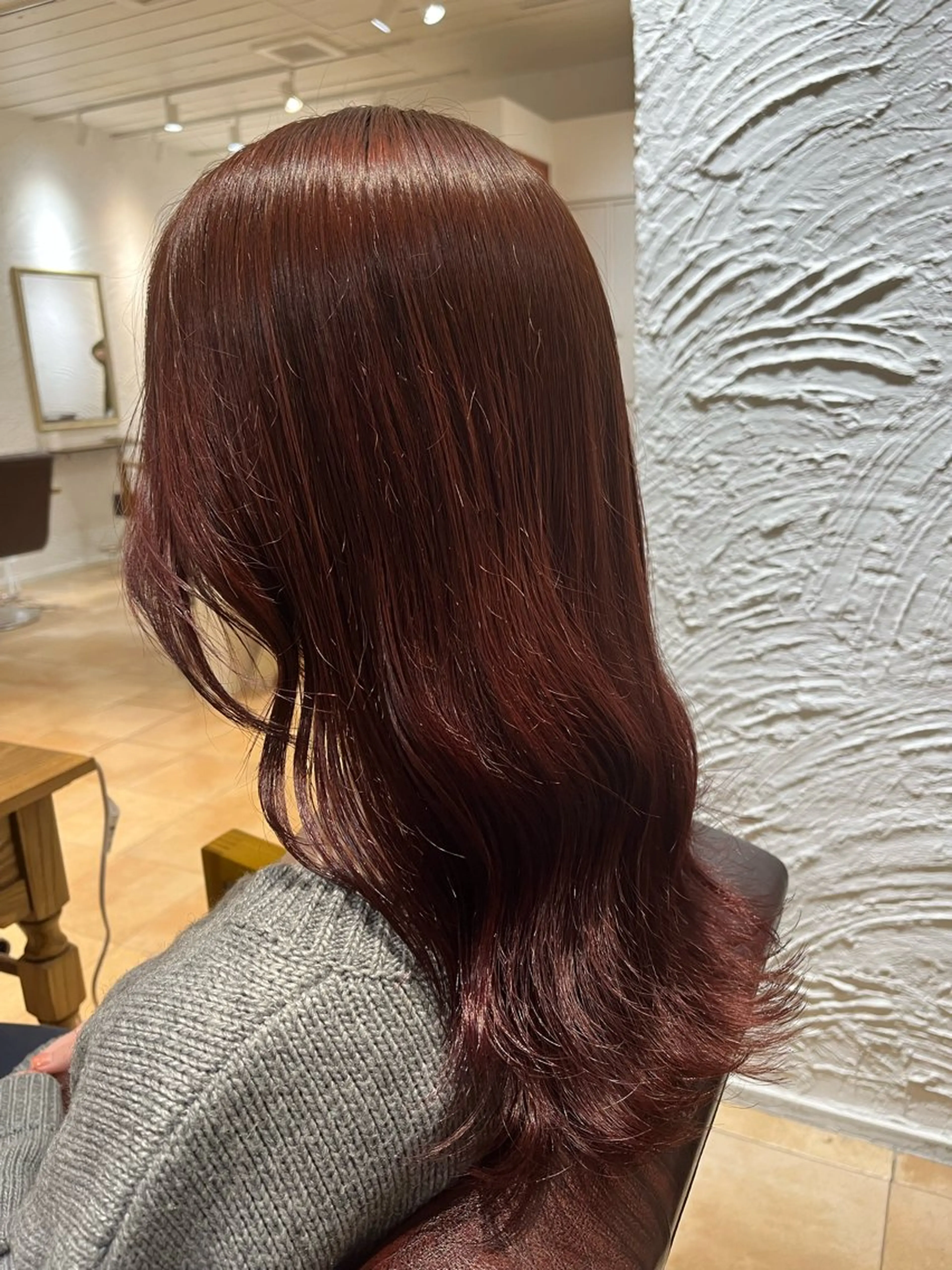 セミロング カラー ブラウンカラー カット ヘアカラー トリートメント 🌈透明感カラー🌈 🌟吉田祐介🌟のヘアスタイル