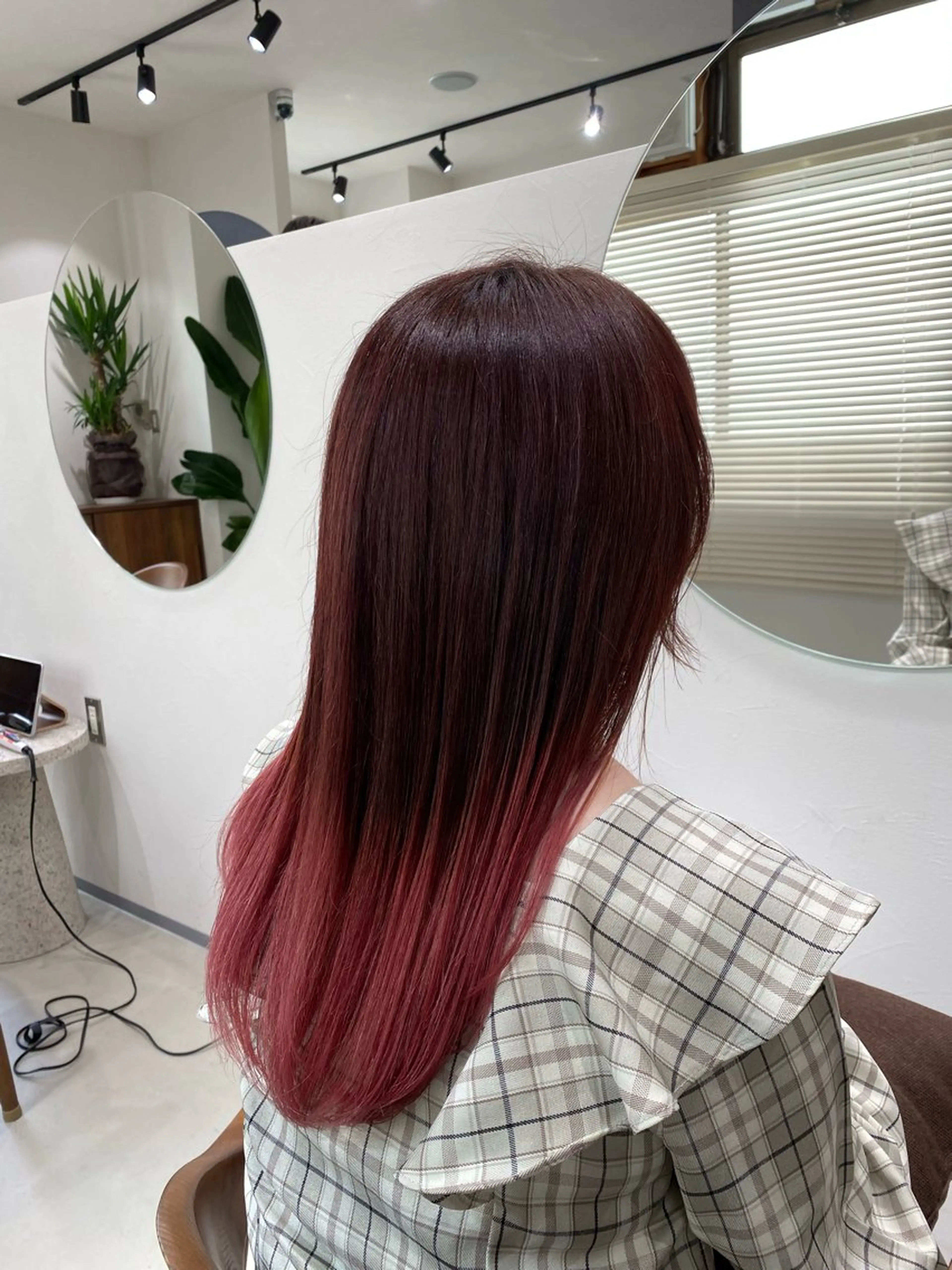 ロング カラー カット ヘアカラー Aujuaソムリエ ❤️‍🔥今吉 晃太のヘアスタイル