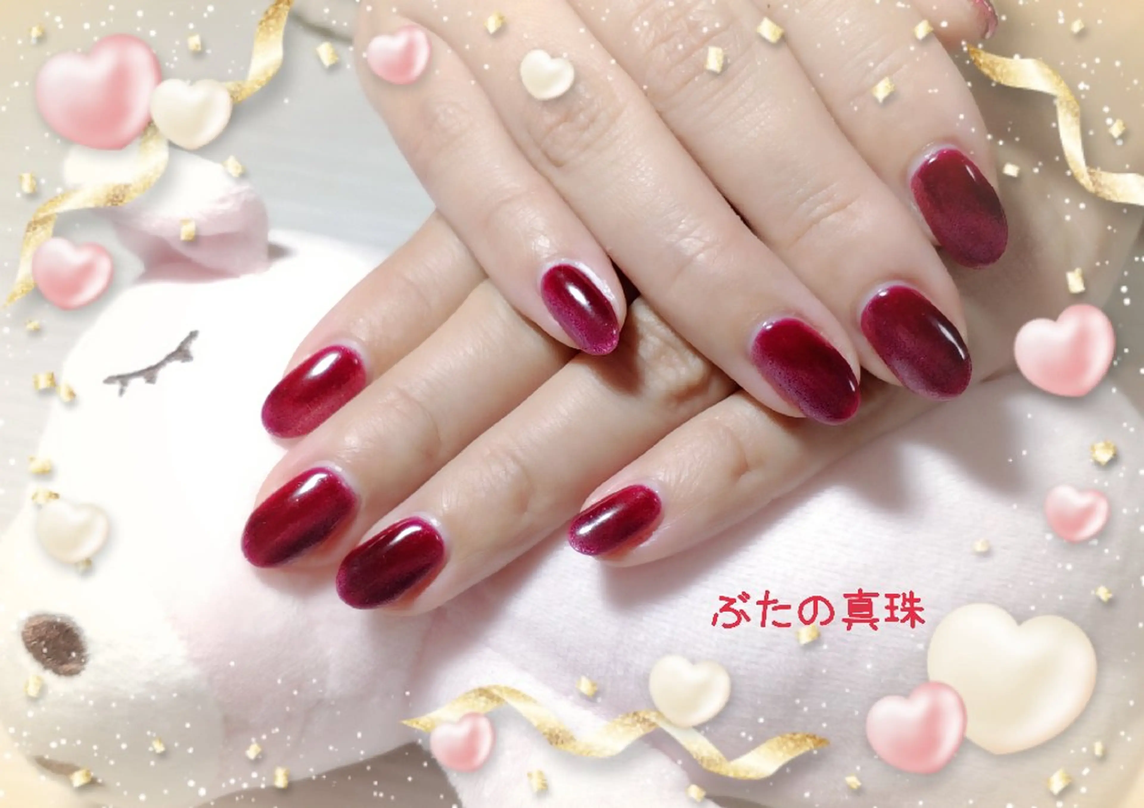 ネイル ハンドネイル 林 珠里のネイルデザイン