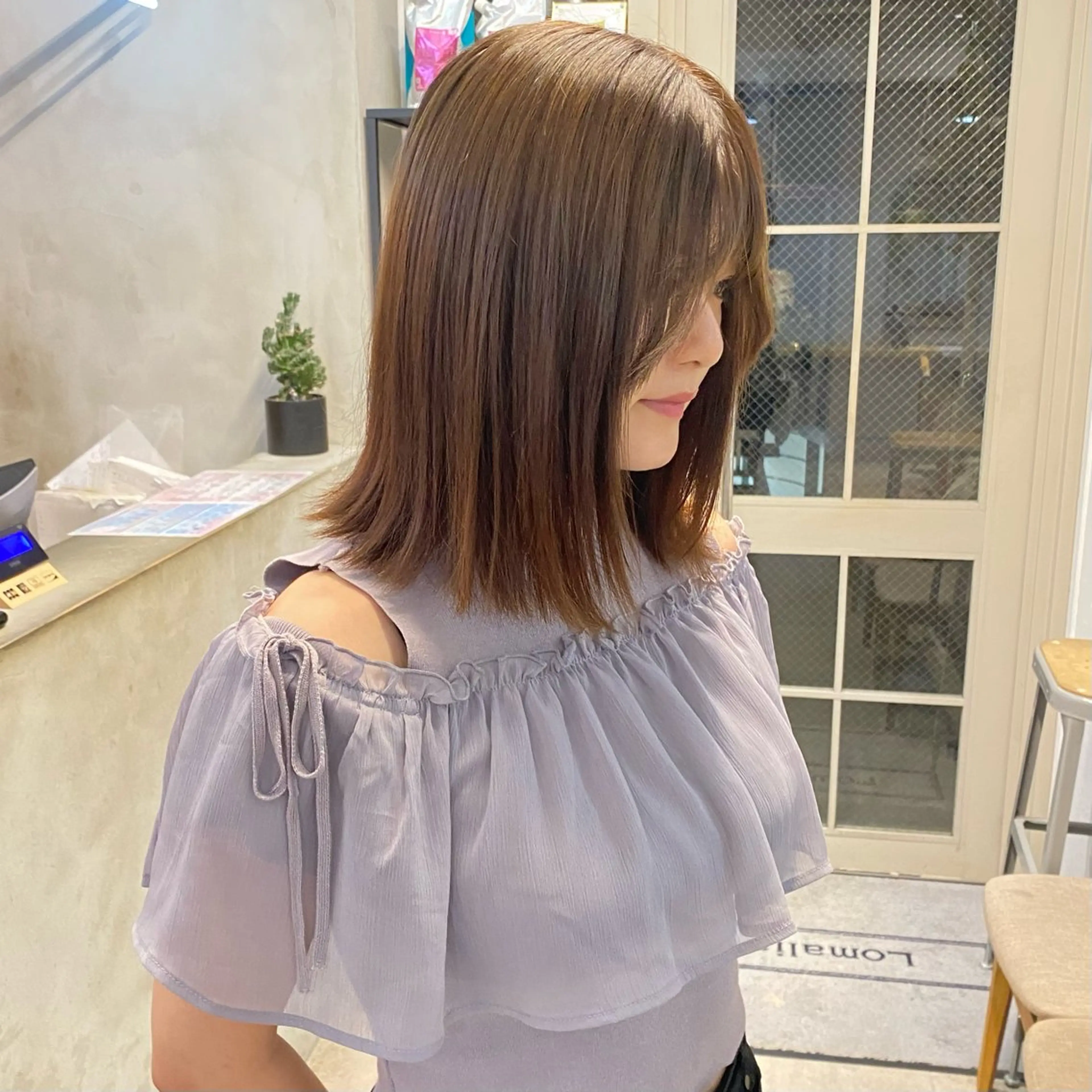 ミディアム カラー noa/ 渋谷のヘアスタイル