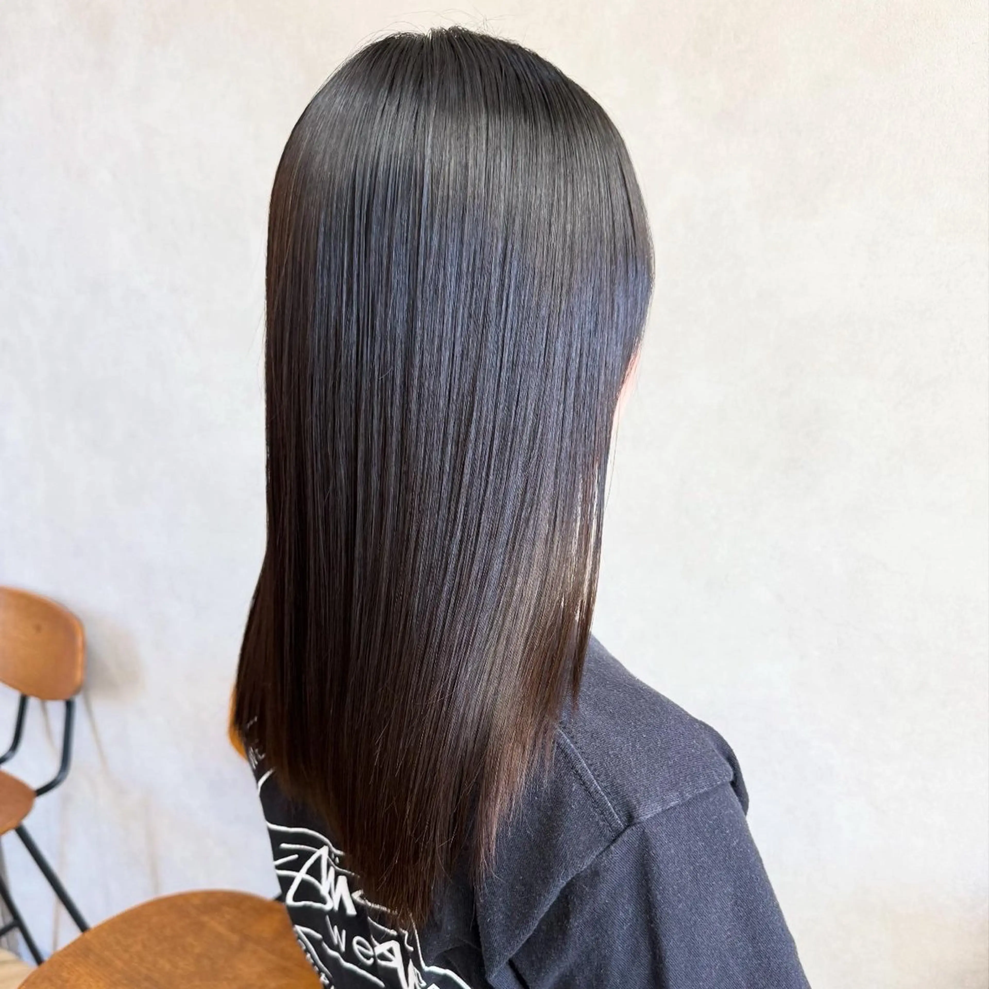 ミディアム 縮毛矯正 伶風/レイヤー /ボブ/透明感カラーのヘアスタイル