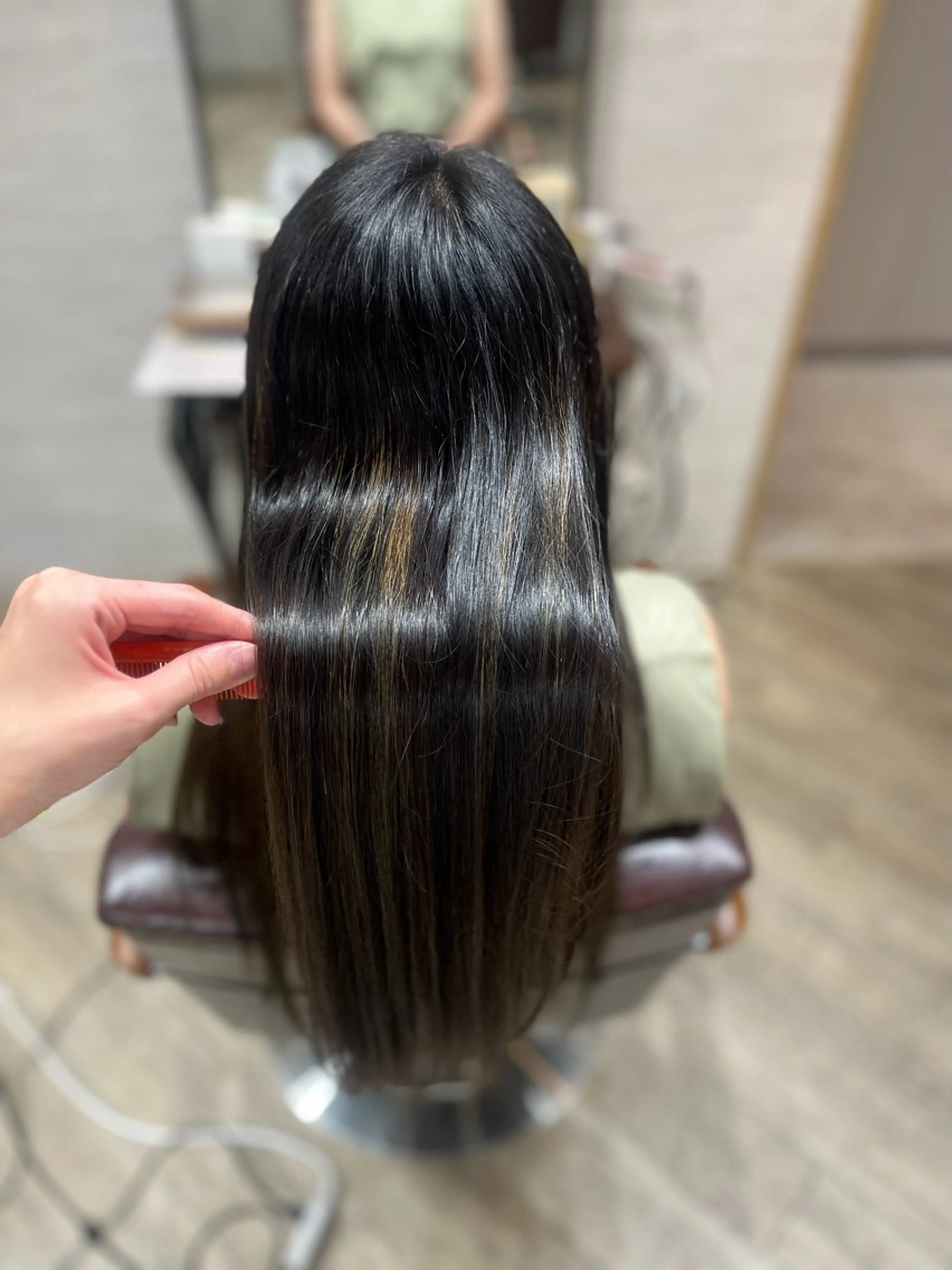 ロング トリートメント トリートメント 🫧ぷる艶カラー🫧 Yuubi🦩のヘアスタイル