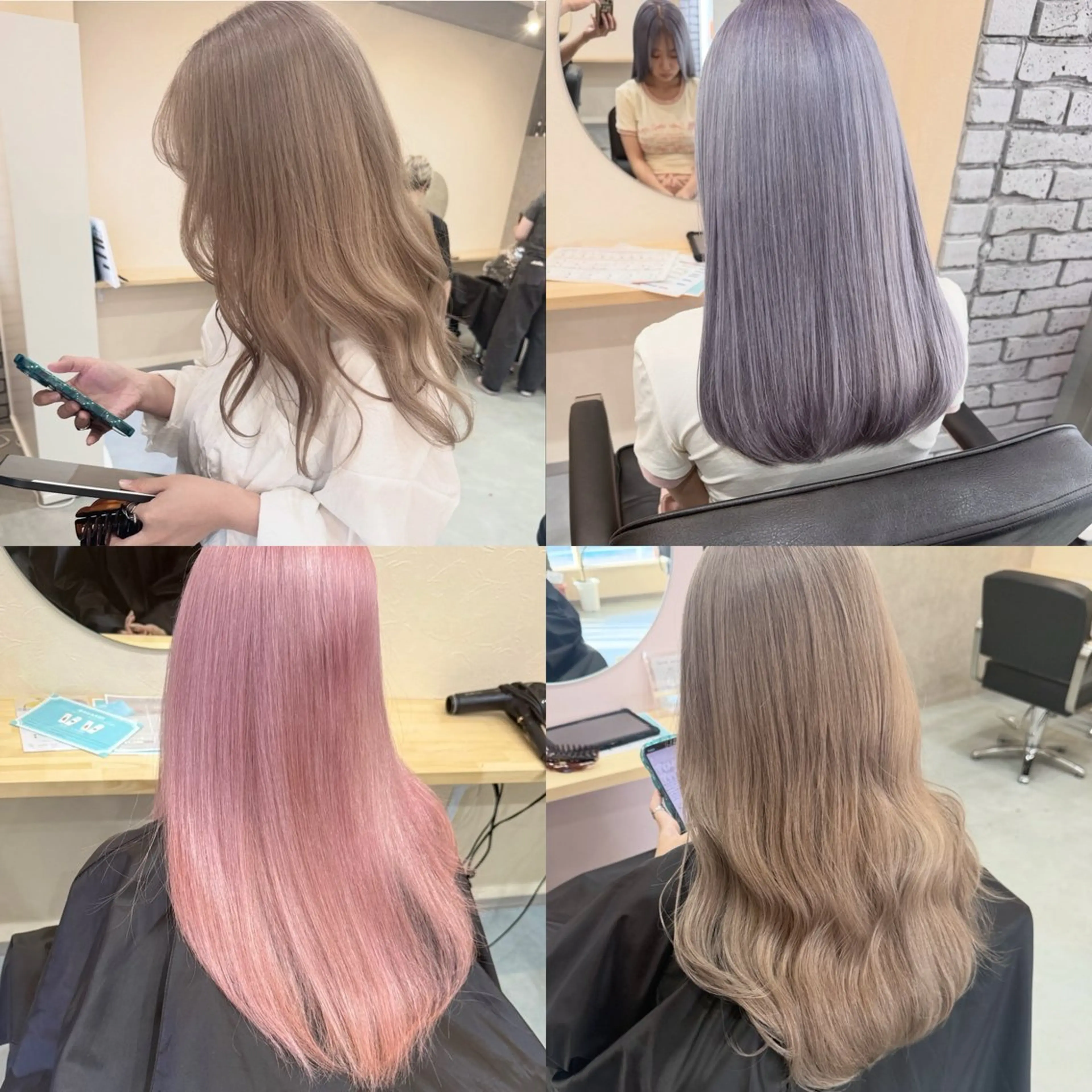 ロング ショートボブ ボブ 髪質改善 韓国風ヘア レイヤーカット ヘアカラー ⭐︎美髪ブリーチ⭐︎ 久留米/髪質改善のヘアスタイル