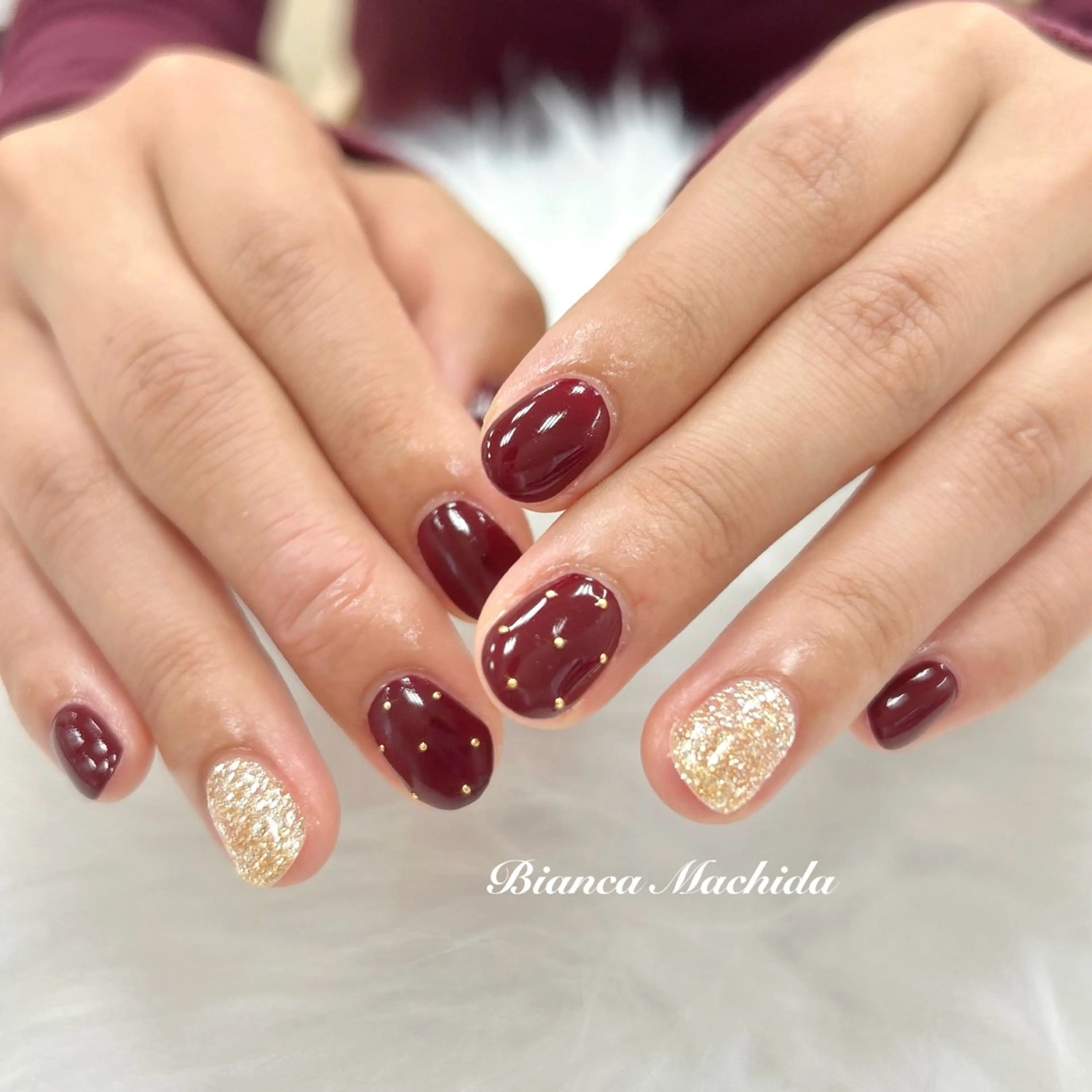 ネイル ハンドネイル ハンドケア Bianca 🪽 Nakajimaのネイルデザイン