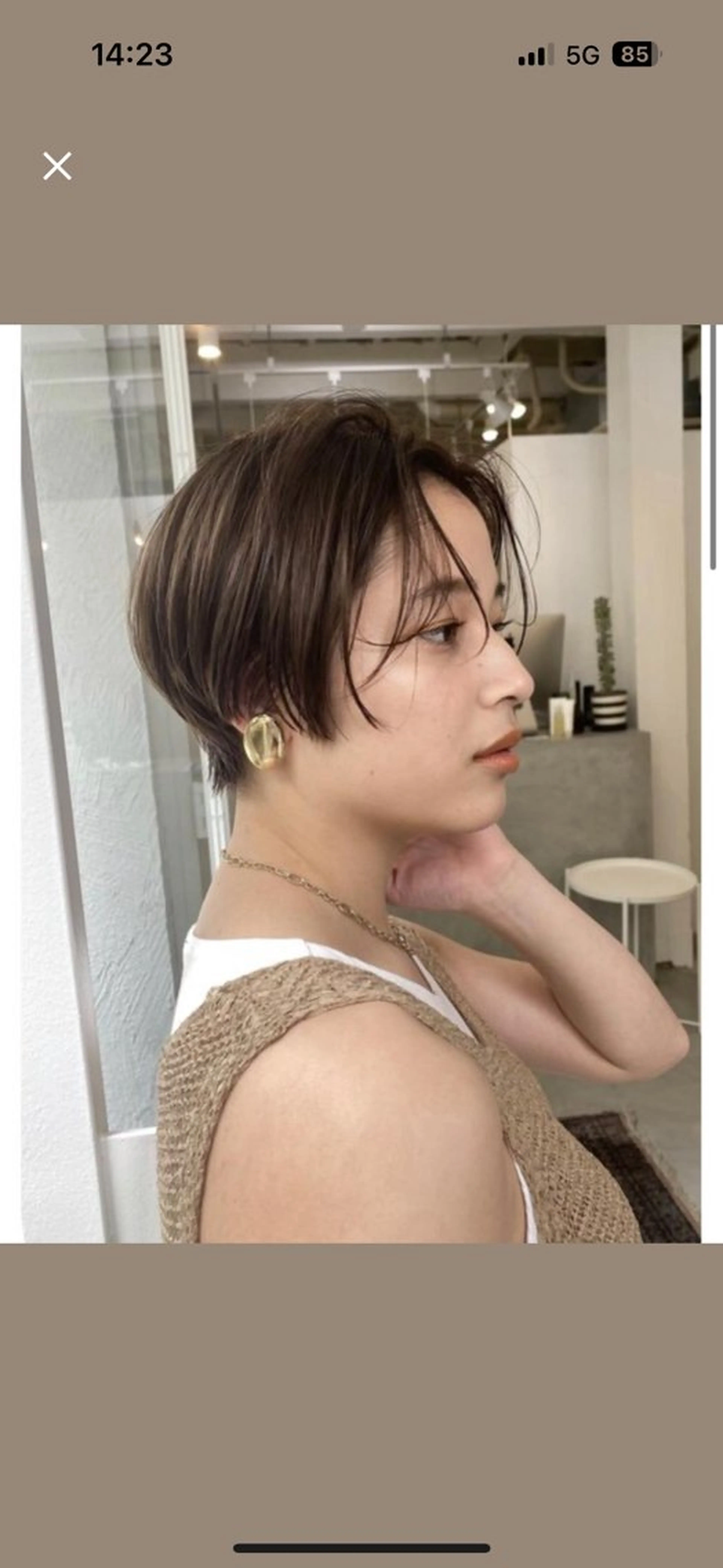 ショート ショートヘア HITOMI ショートカットのヘアスタイル