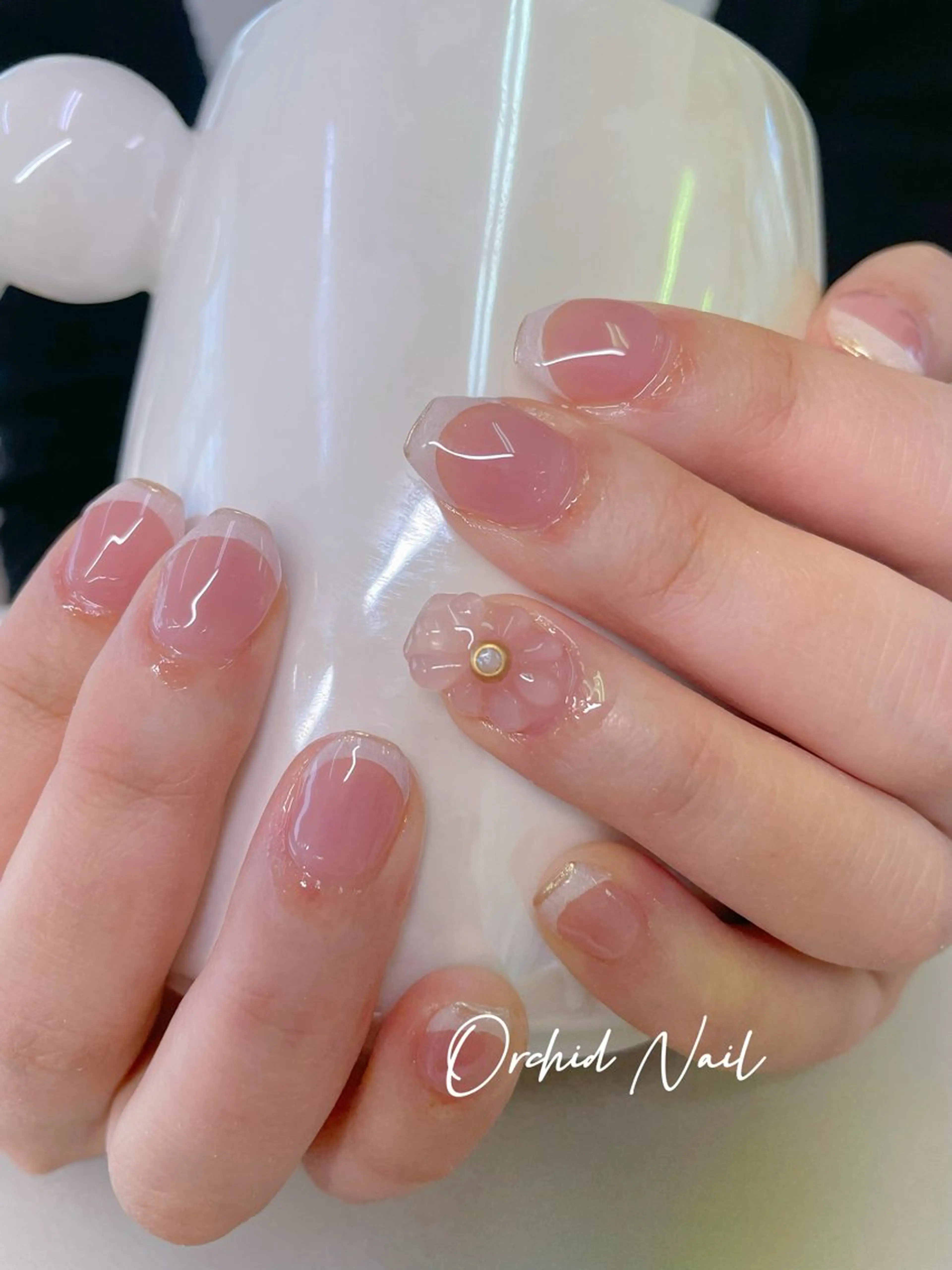 ネイル 持ち込み ハンドネイル Orchid Nailのネイルデザイン