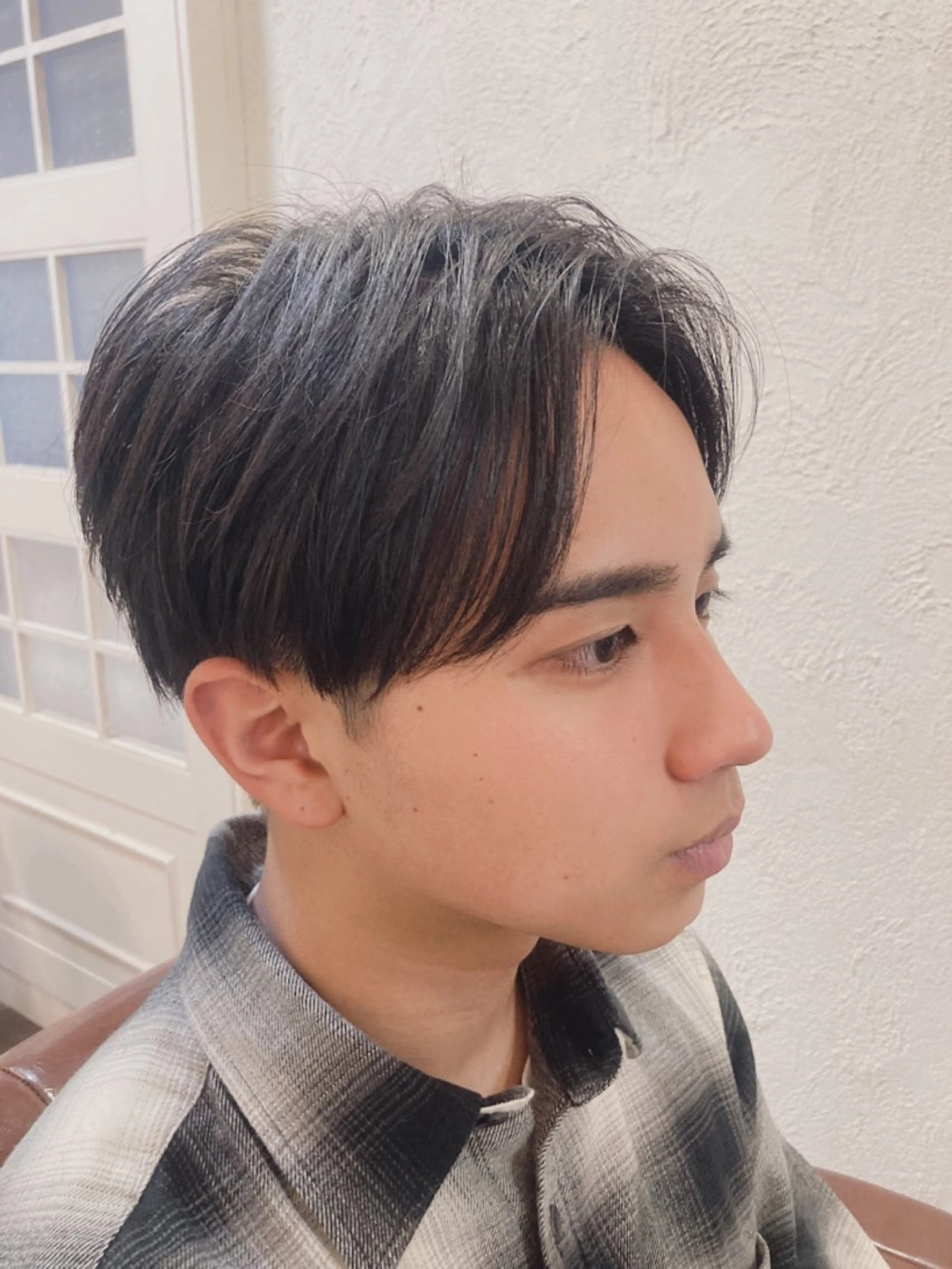 ショート メンズ カット 縮毛矯正 トリートメント メンズ/フェザー ショート/isseyのヘアスタイル