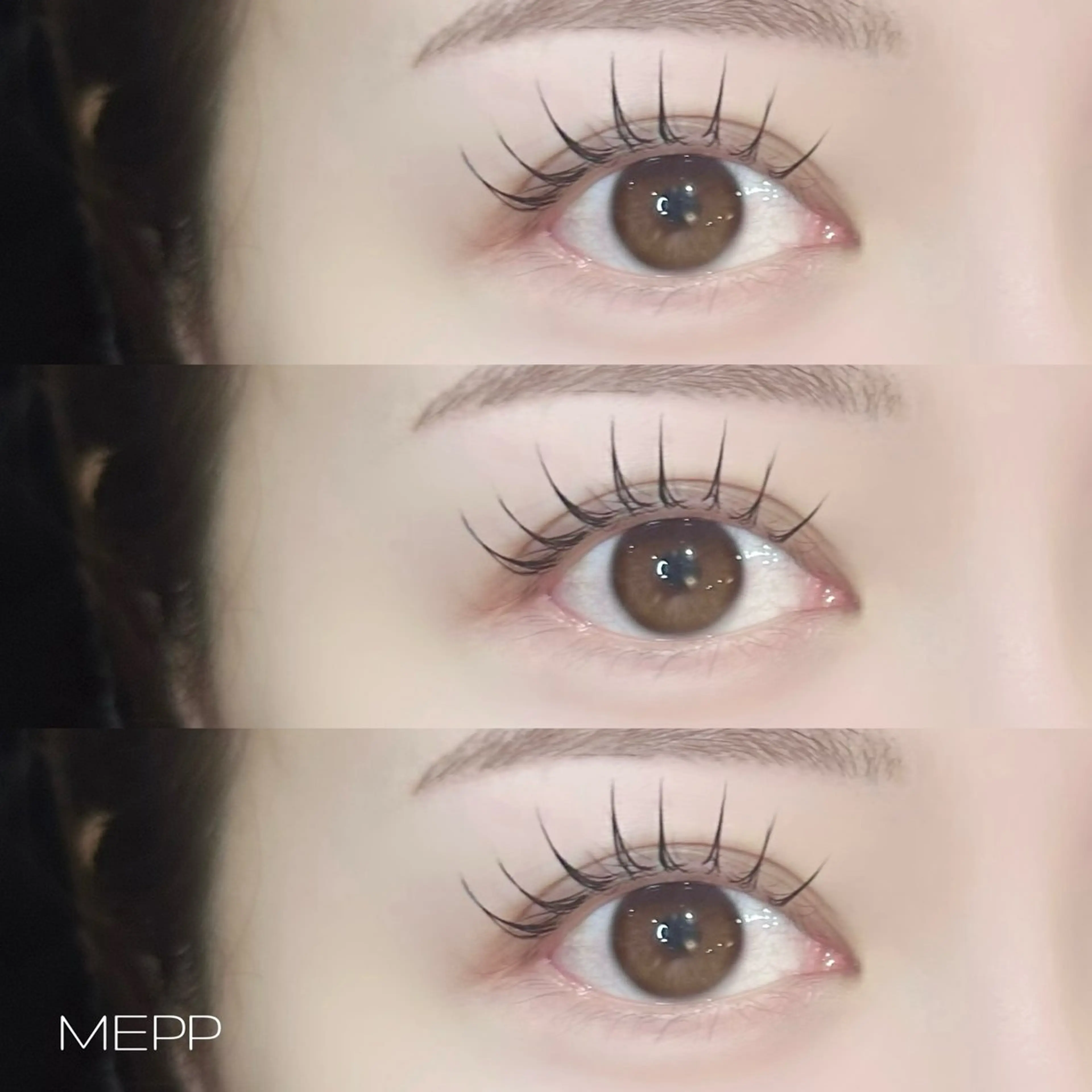 マツエク・マツパ フラットラッシュ アイラッシュアイブロウサロンMEPP所属・MEPP 濵渦のマツエク・マツパデザイン