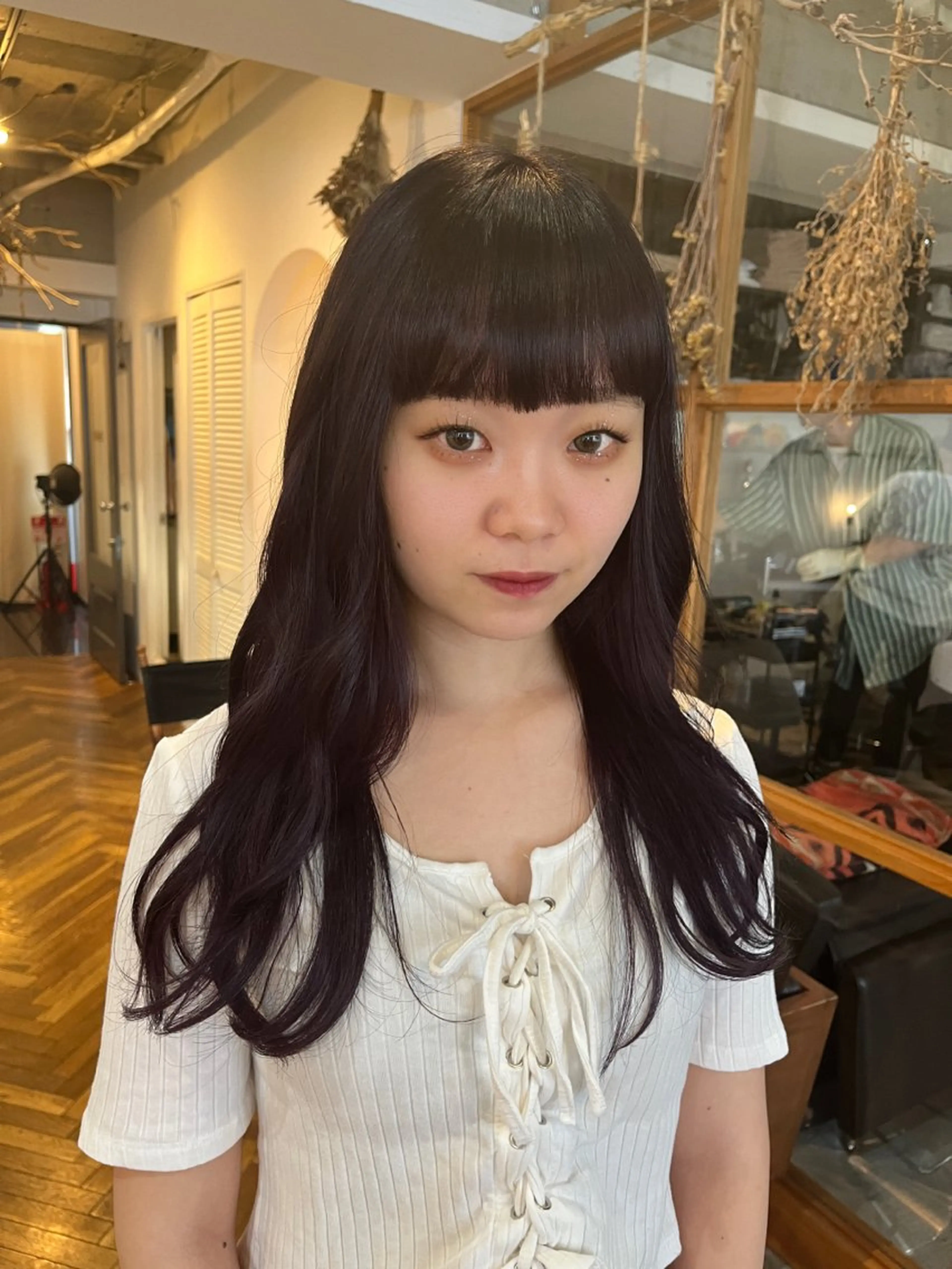 ロング カラー HOMIE TOKYO所属・sora / 渋谷 / ハイトーンのヘアスタイル