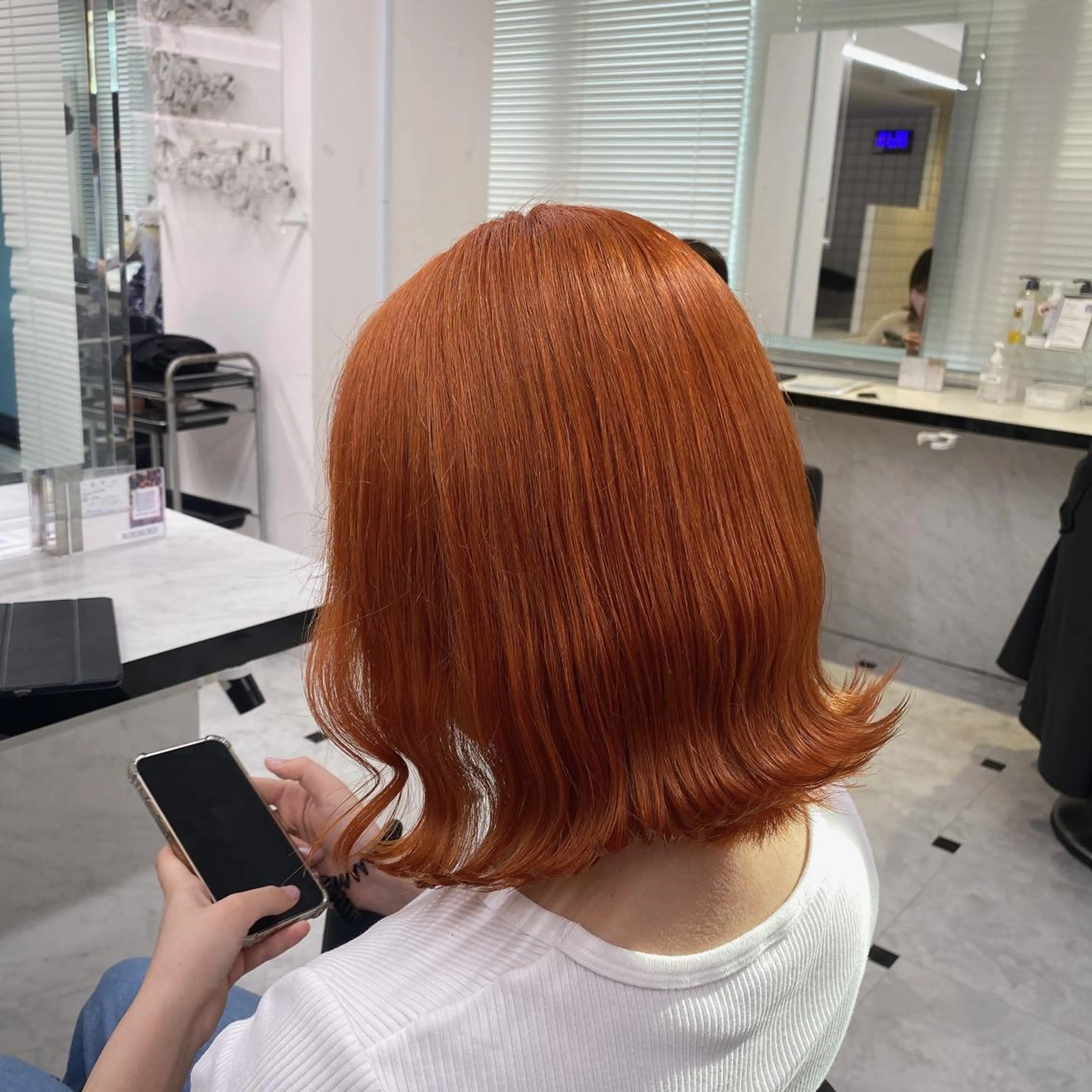 ショート 透明感ラベンダー💗 SHOのヘアスタイル