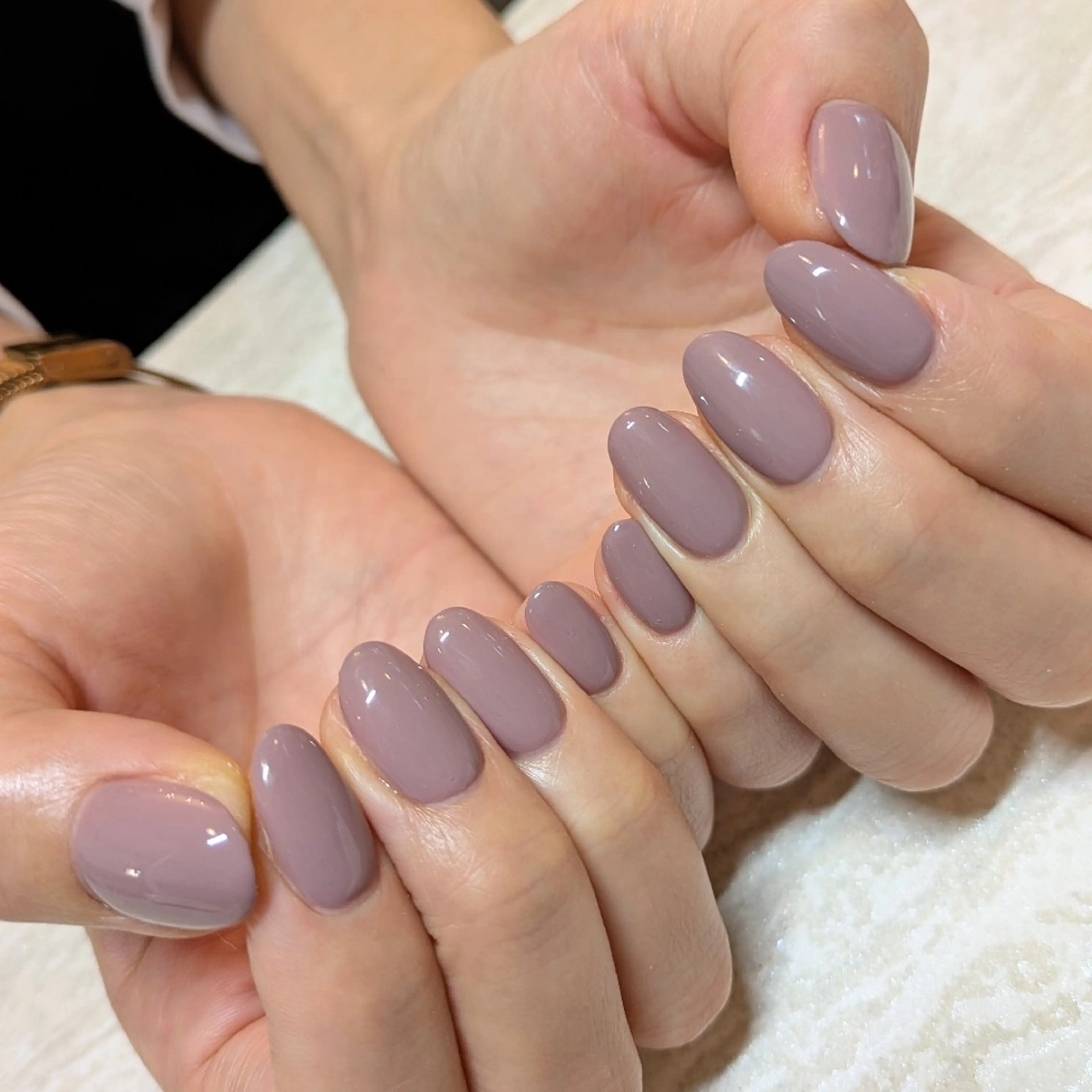 ネイル ワンカラーネイル ジェヌインネイル 河内のネイルデザイン