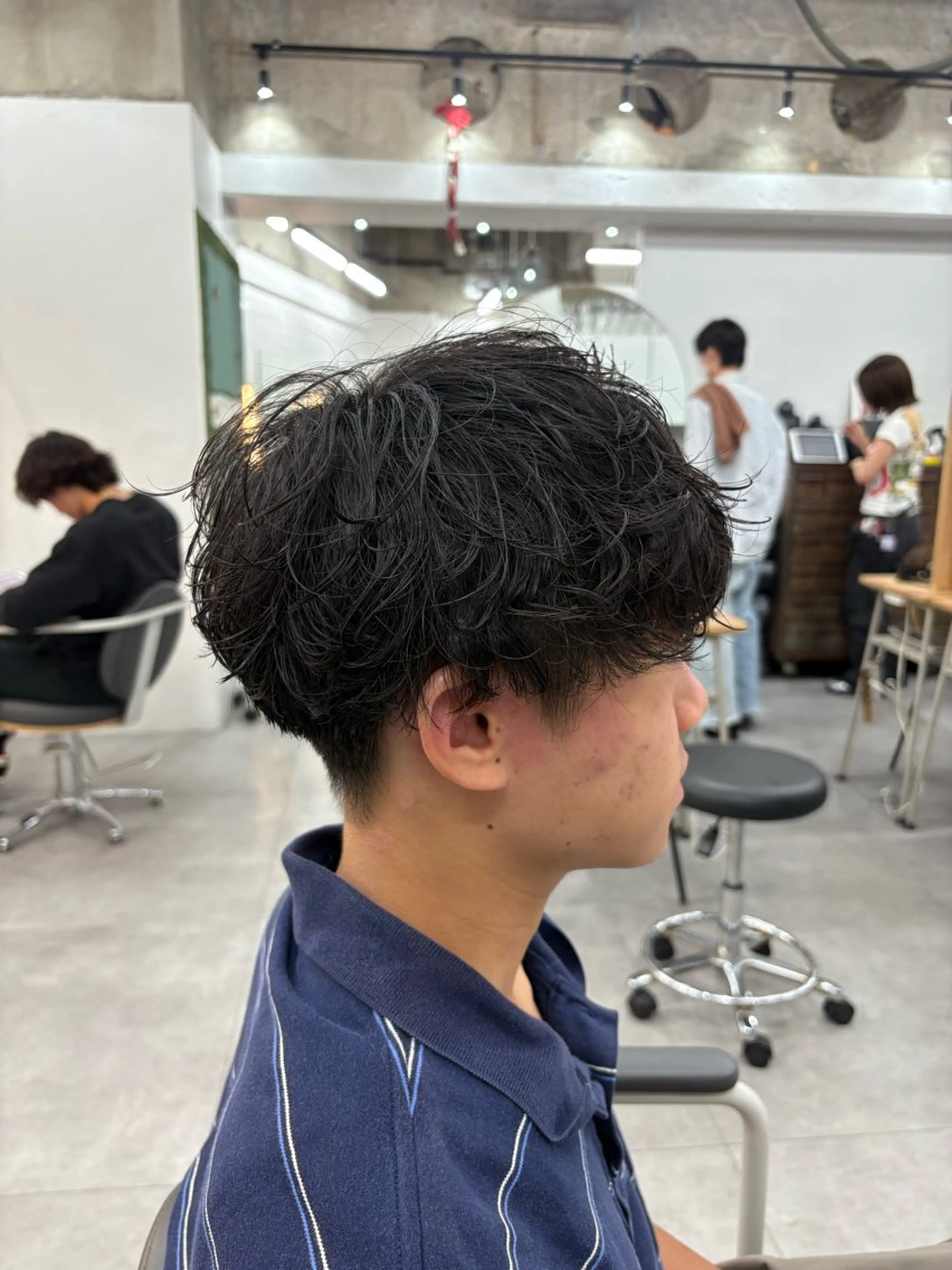 カット シャドウパーマの写真