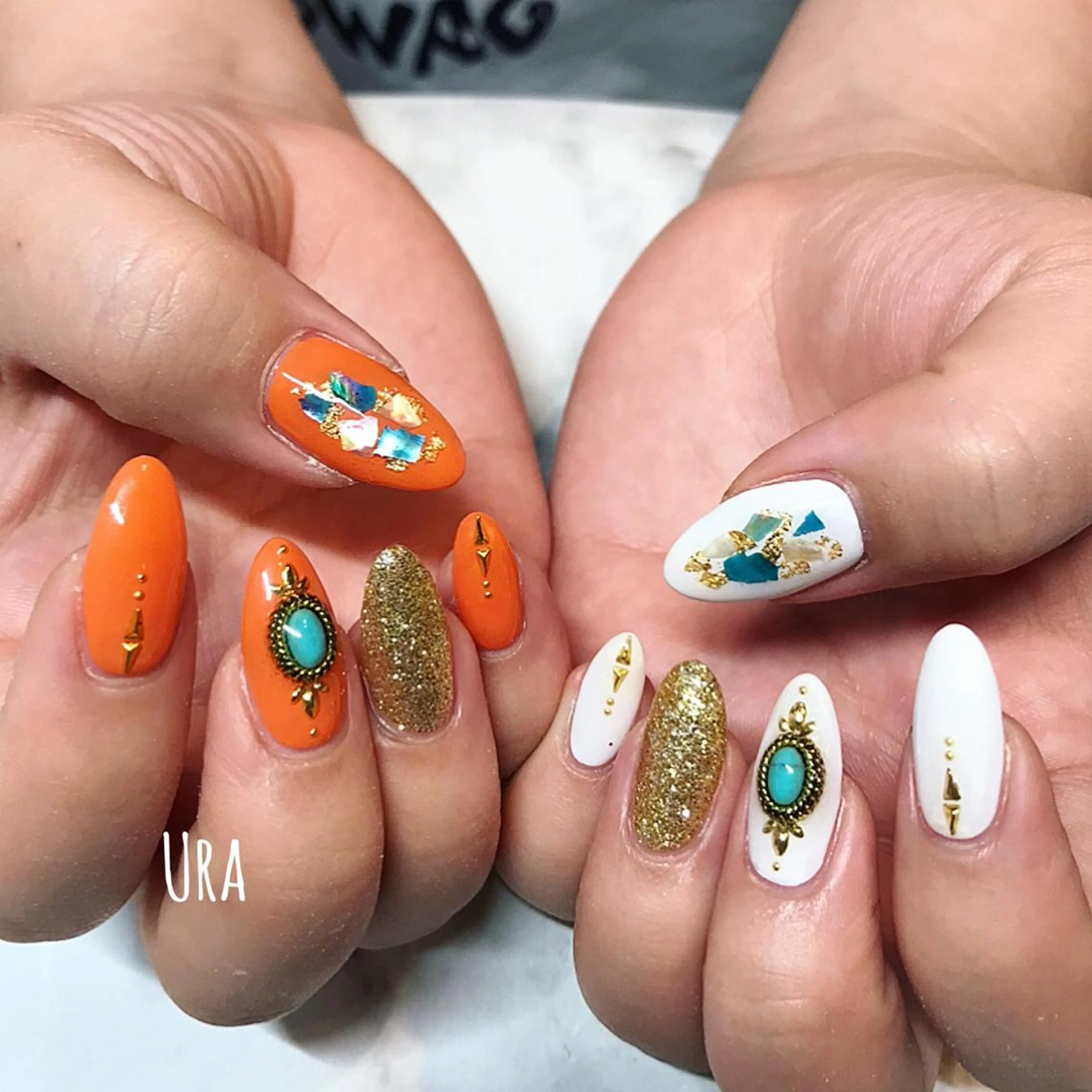 ネイル ハンドネイル UrakoNail 《nail》のネイルデザイン