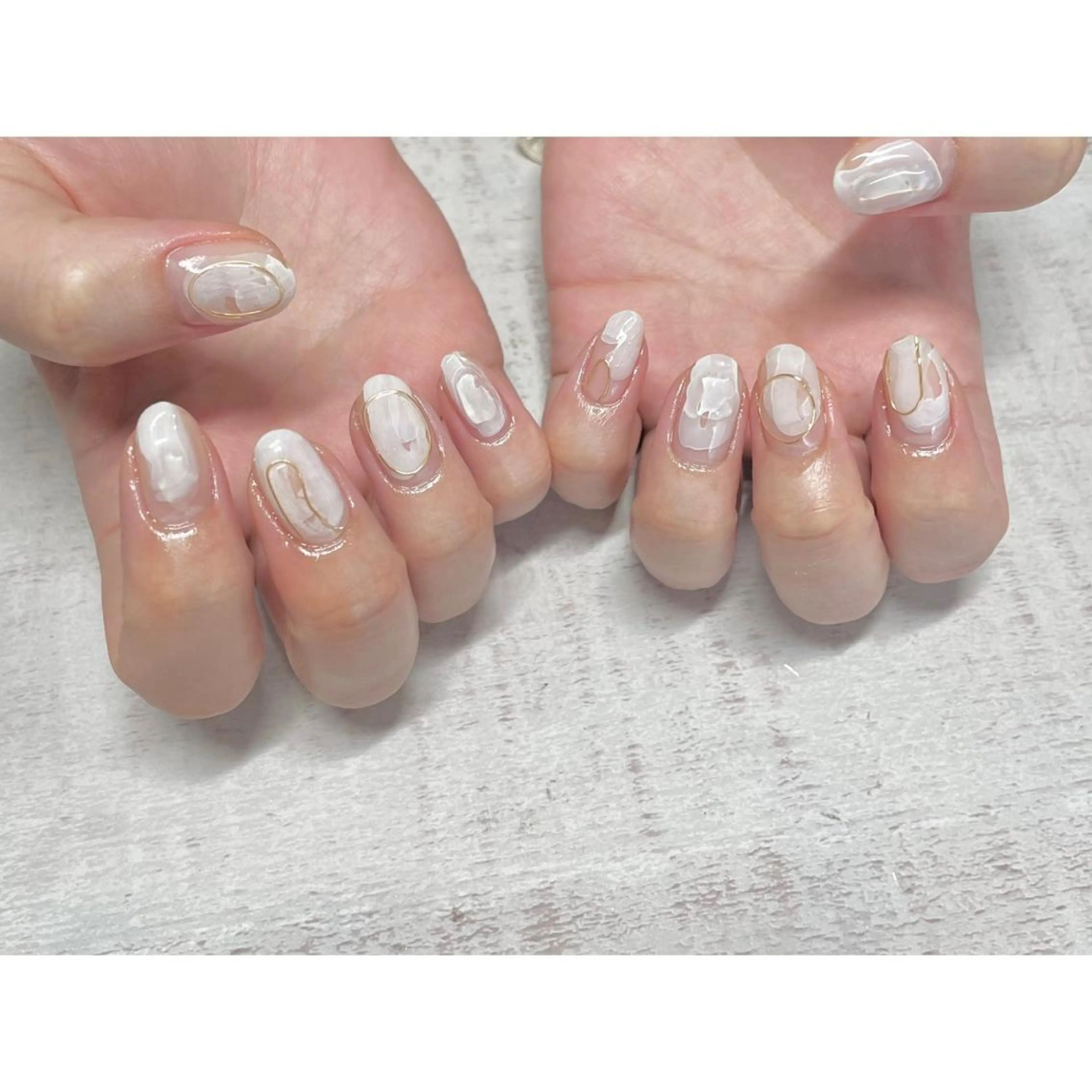 ネイル 𖡼 yumenoのネイルデザイン