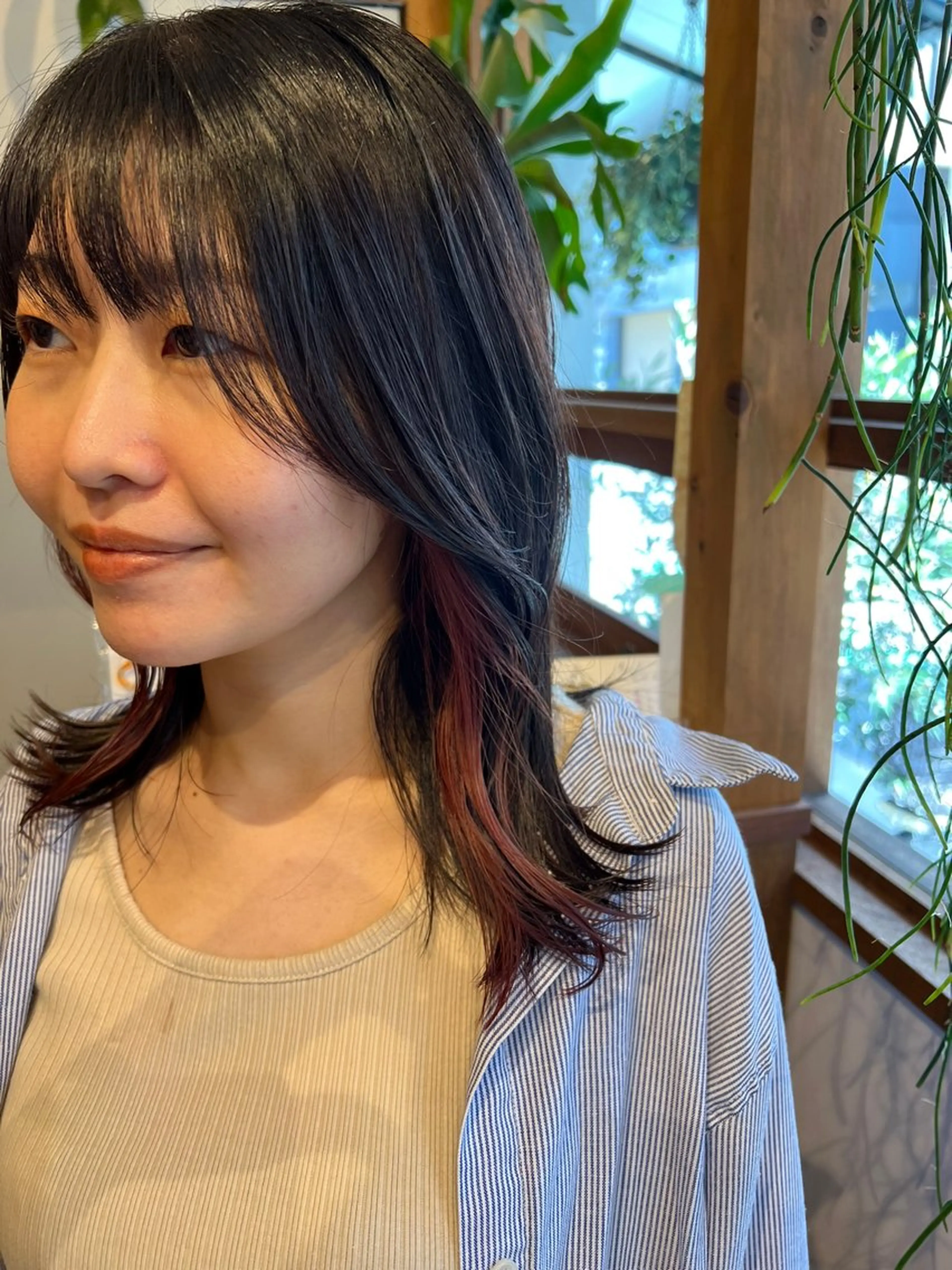 【3回目以降のお客様限定】cut➕ポイントデザインカラー➕スチーム付TRの写真