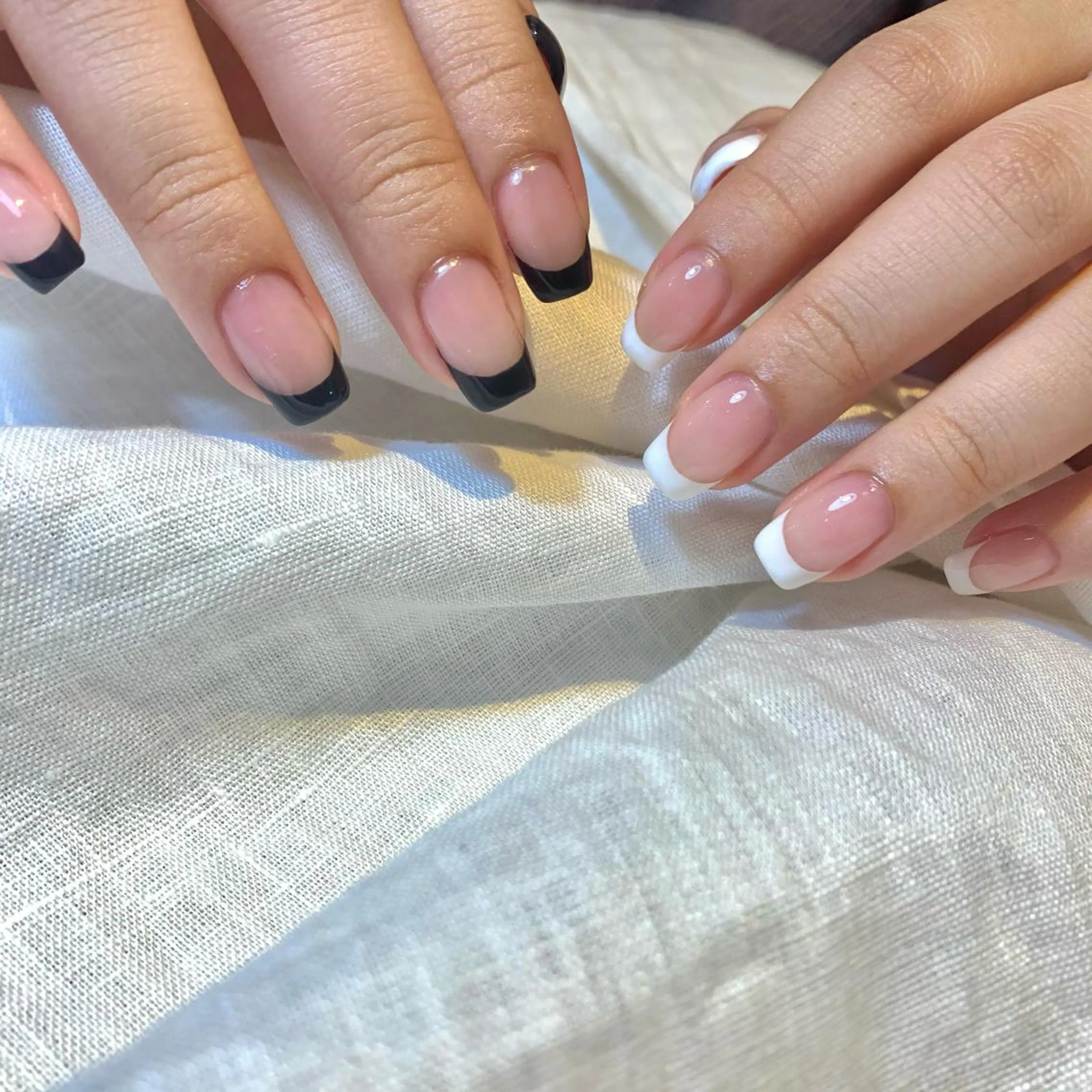 ネイル フレンチネイル シンプルネイル ハンドネイル 山本 理紗子のネイルデザイン