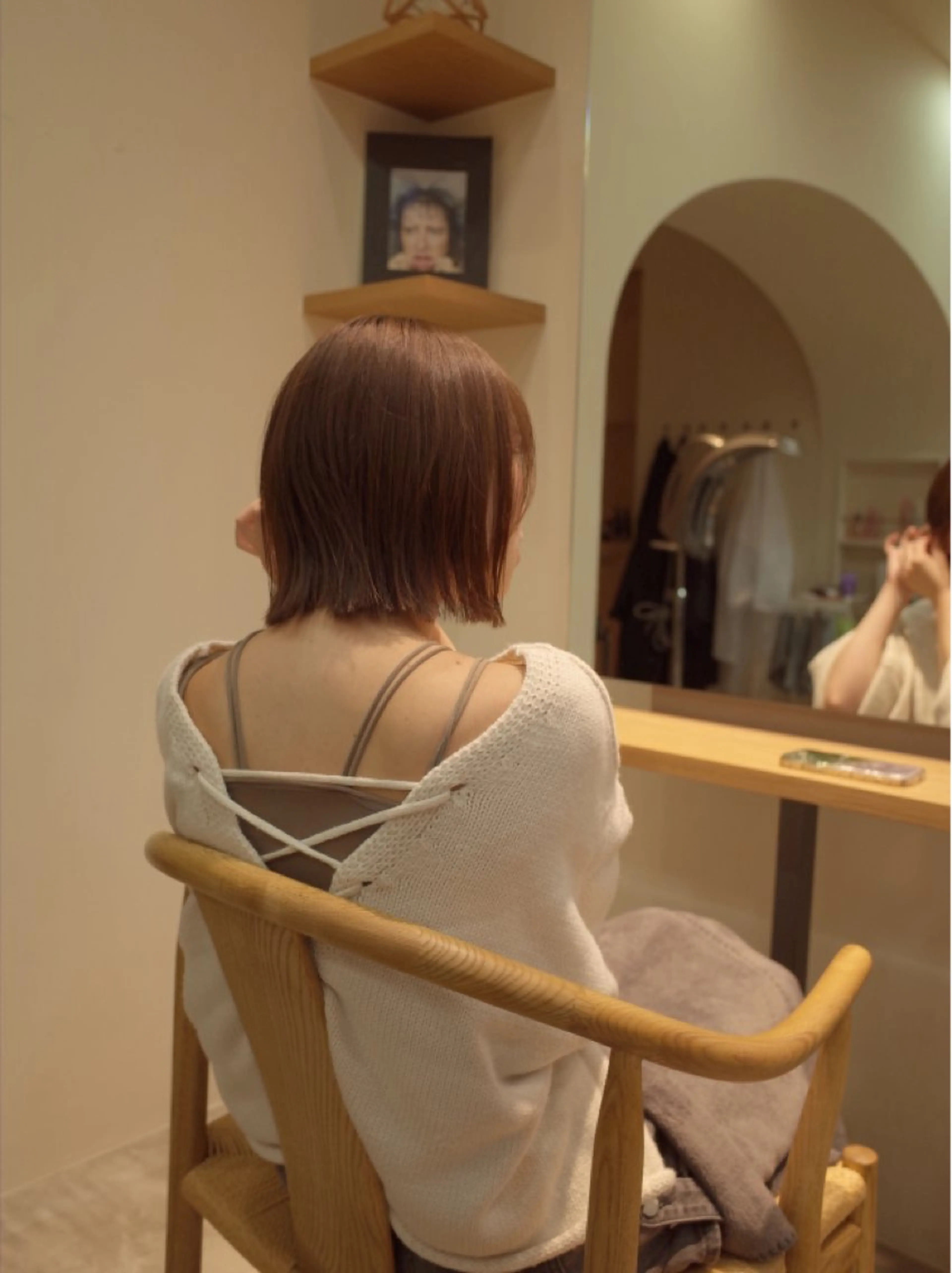 ショート カット ウルフ、ボブ美容師 今井のヘアスタイル