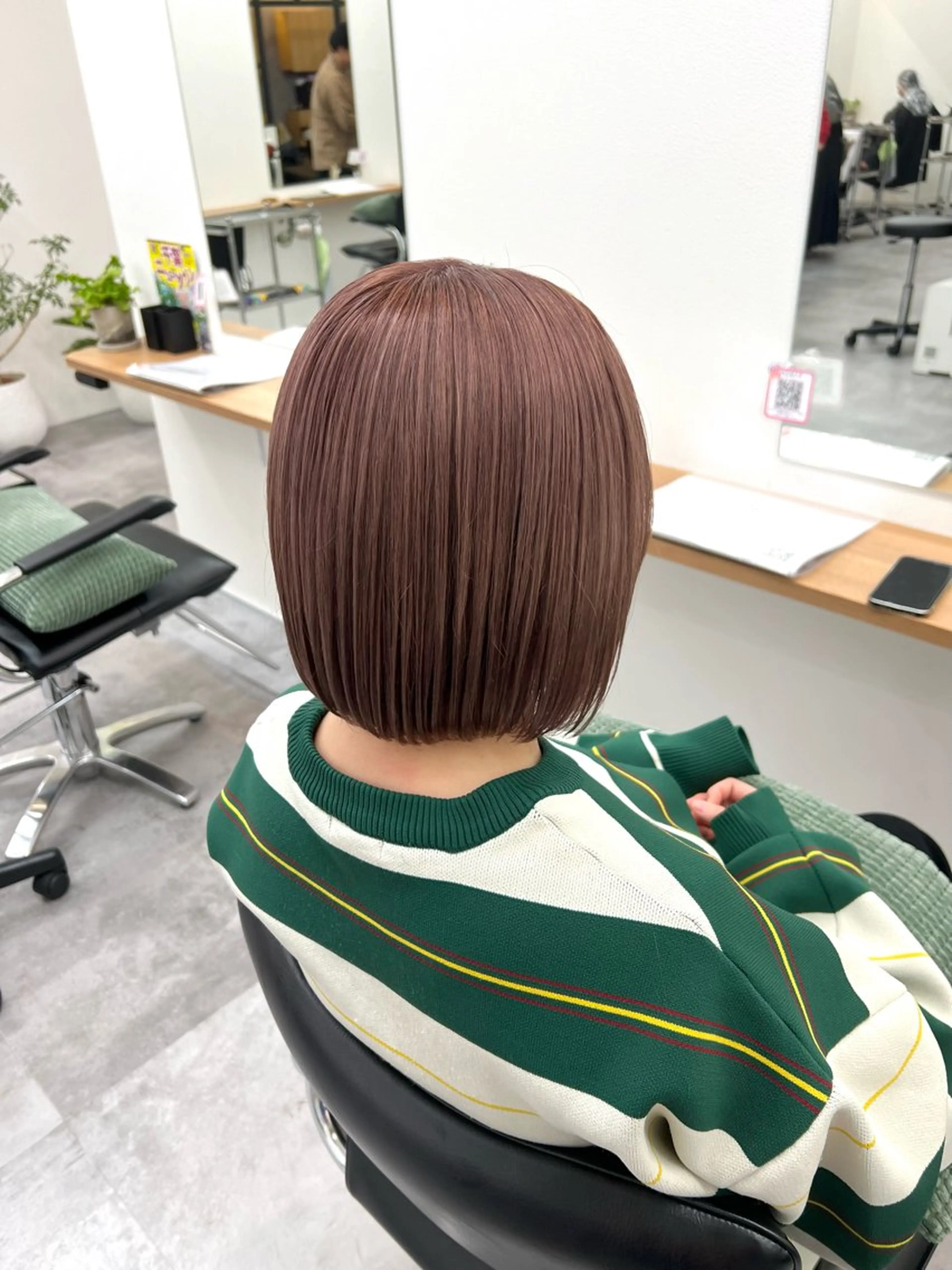 ショート カラー ベージュカラー ミルクティーベージュ ボブ ✨NOMAD印西✨ 黒川勇輝のヘアスタイル