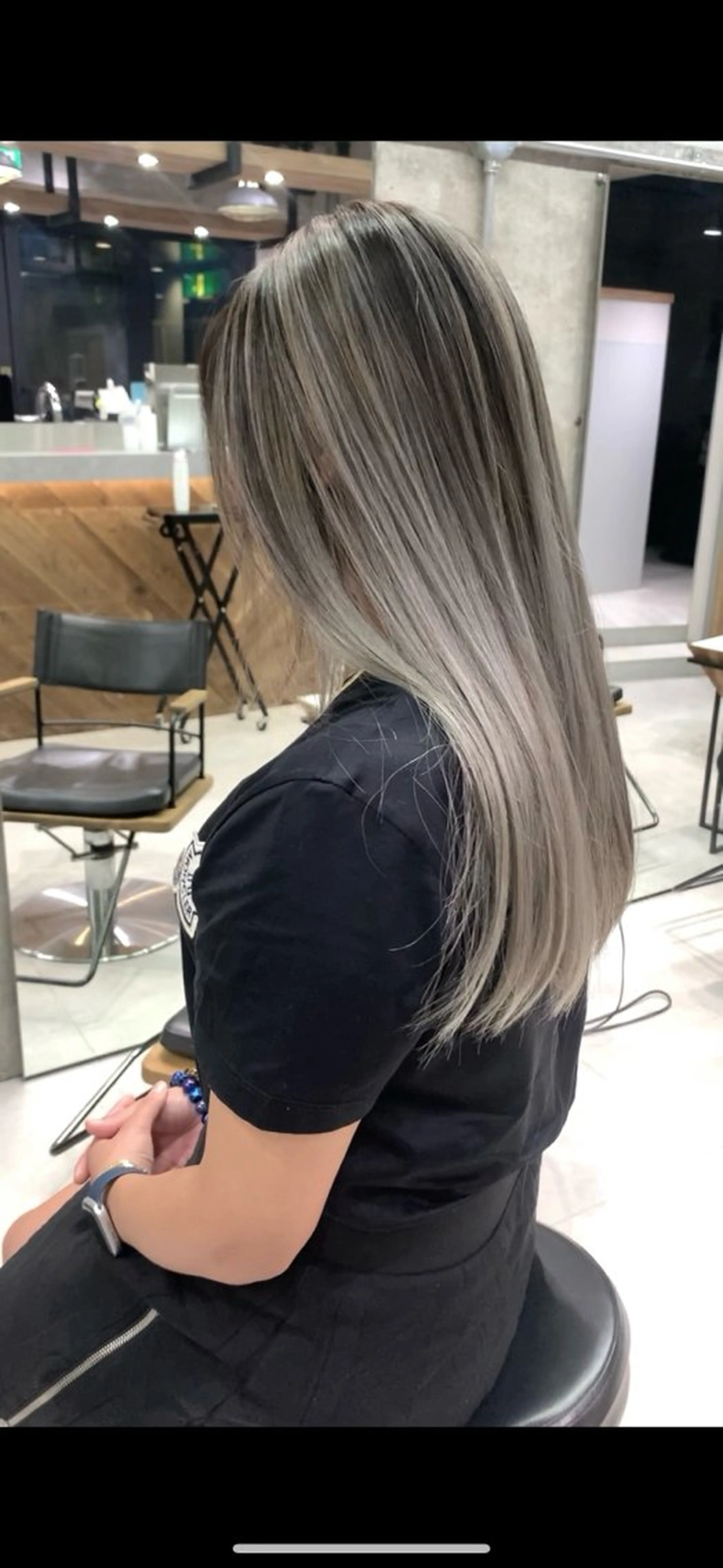 ロング カラー ヘアカラー トリートメント 🌺KANA🇺🇸 海外トレンドヘアのヘアスタイル