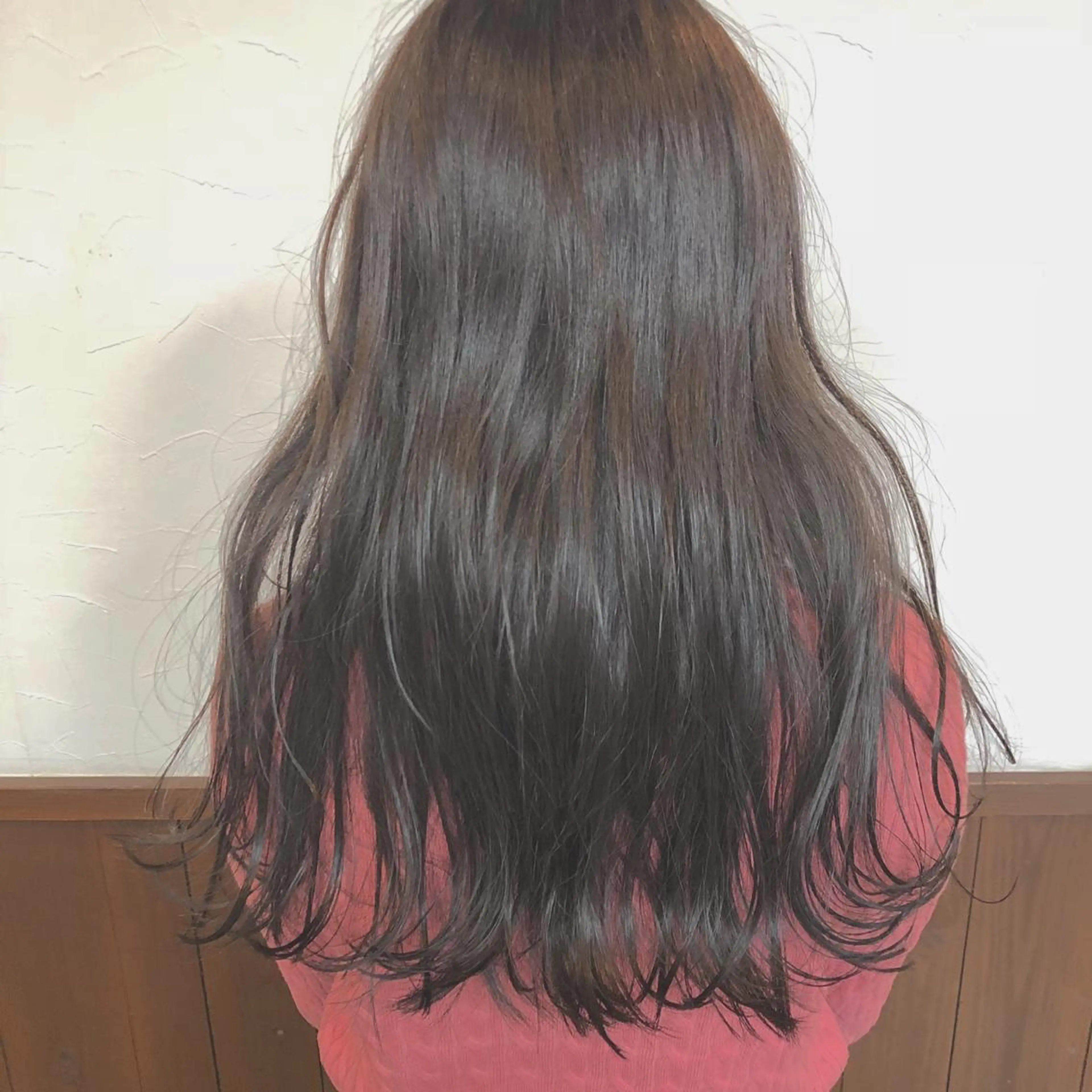 ロング カラー ヘアアレンジ ブルーカラー バイオレットカラー HAIR LEAP所属・LEAP MISAのマツエク・マツパデザイン