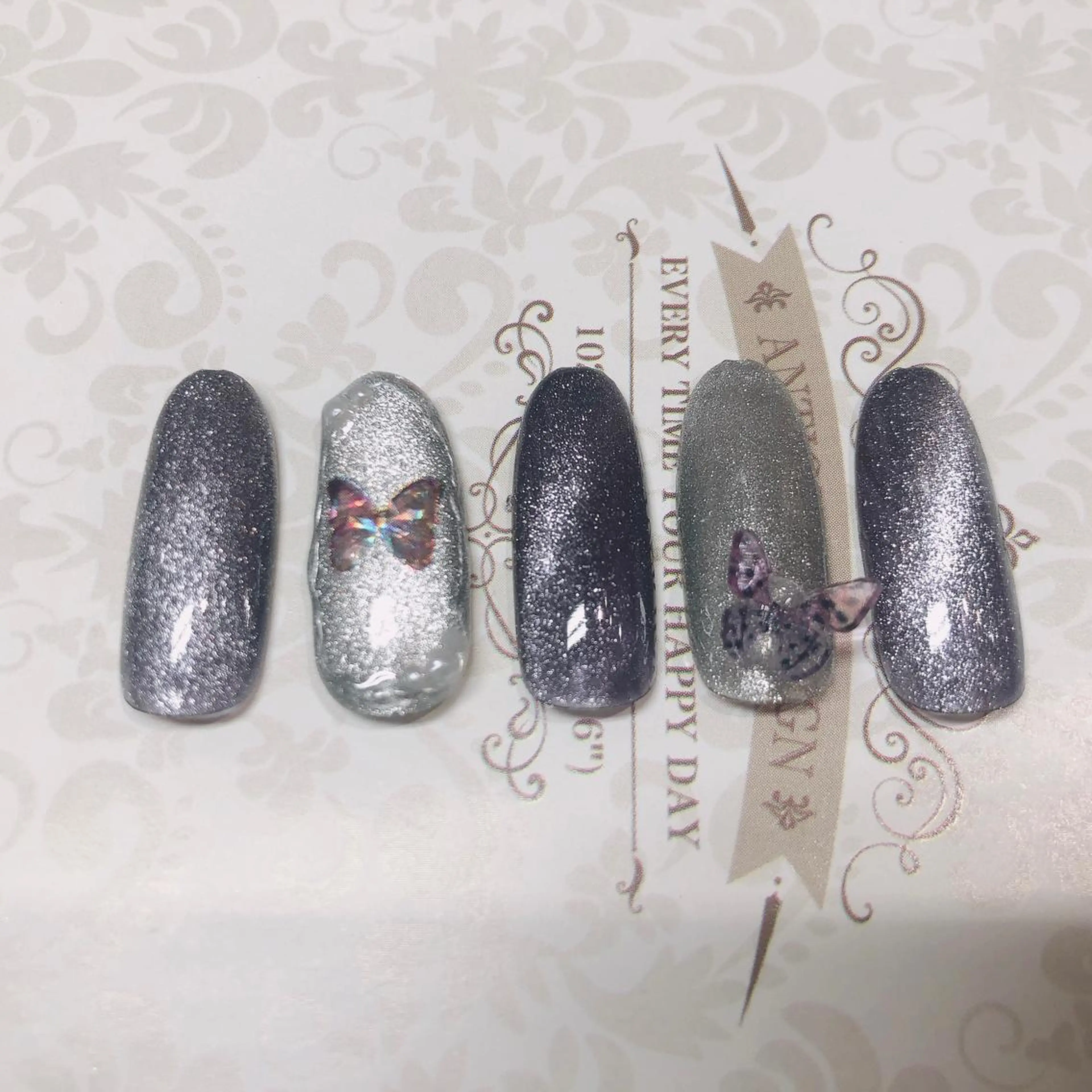 ネイル ✨Serenity ワンホンネイルのネイルデザイン