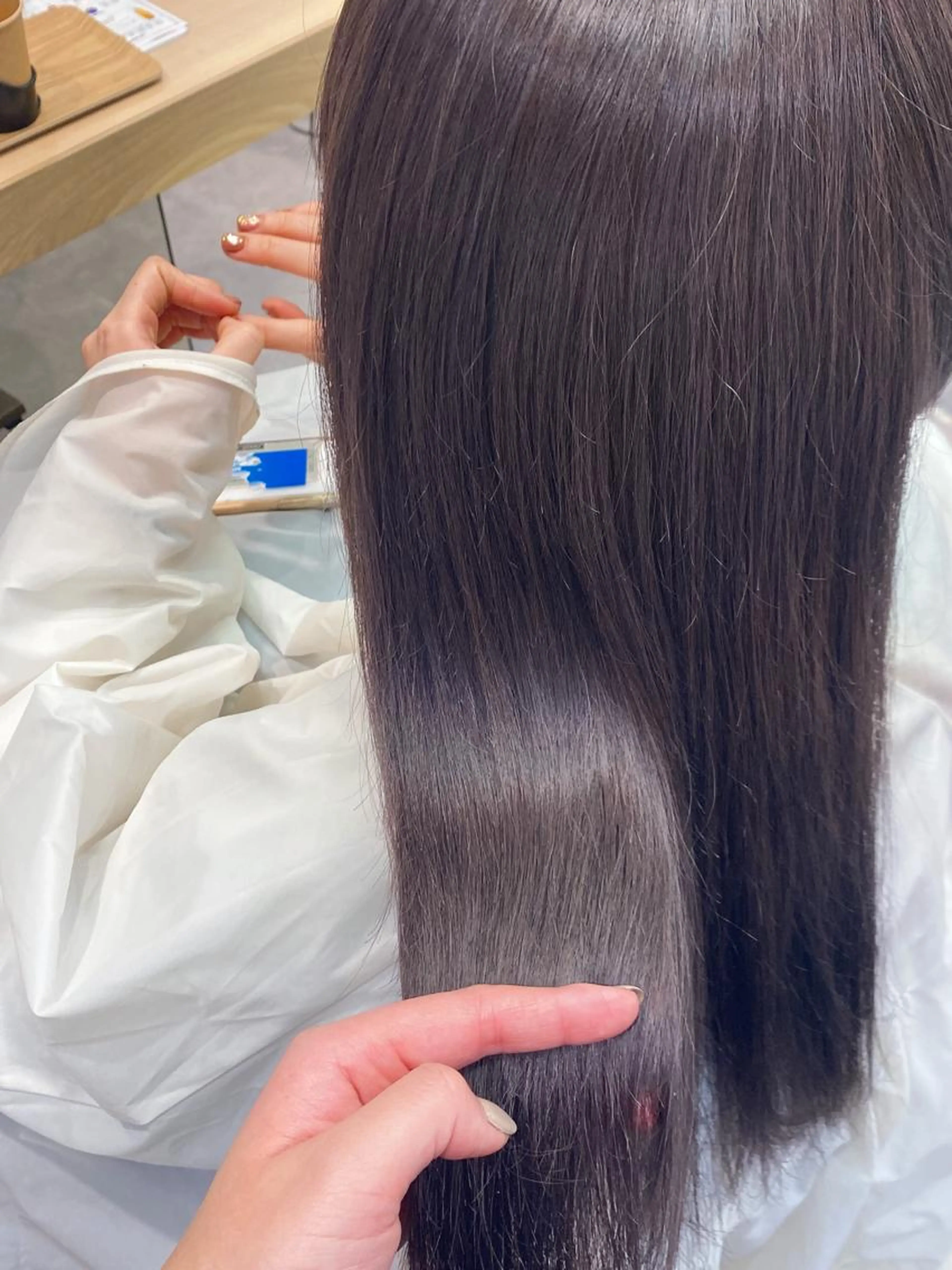 流行りのトリートメント🌟毛先調整カット+髪質改善トリートメントの写真