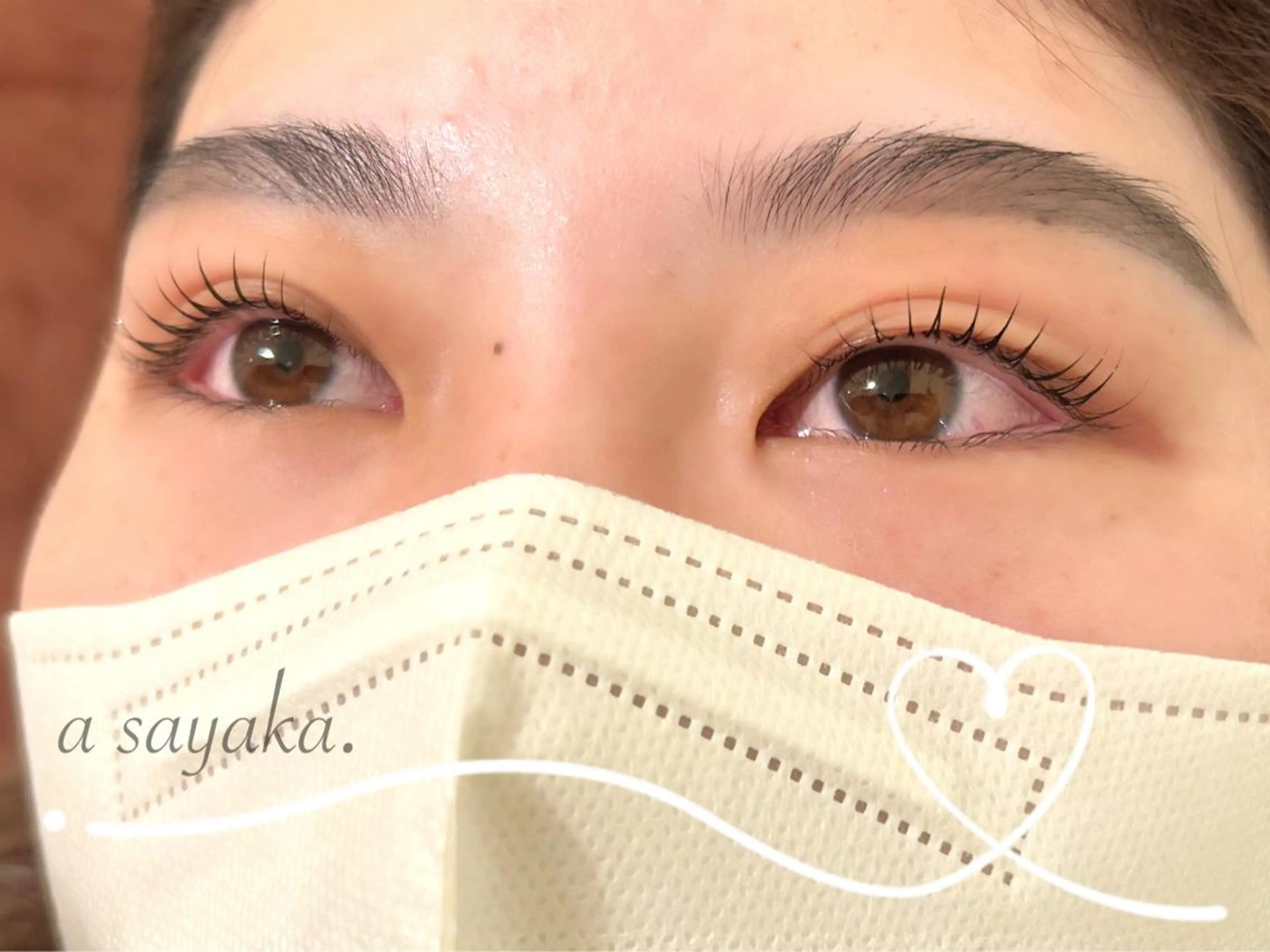 マツエク・マツパ パリジェンヌラッシュリフト アイラッシュサロン Moa  Moa所属・MoaMoa 🩵ᩚsaya🩵ᩚのマツエク・マツパデザイン