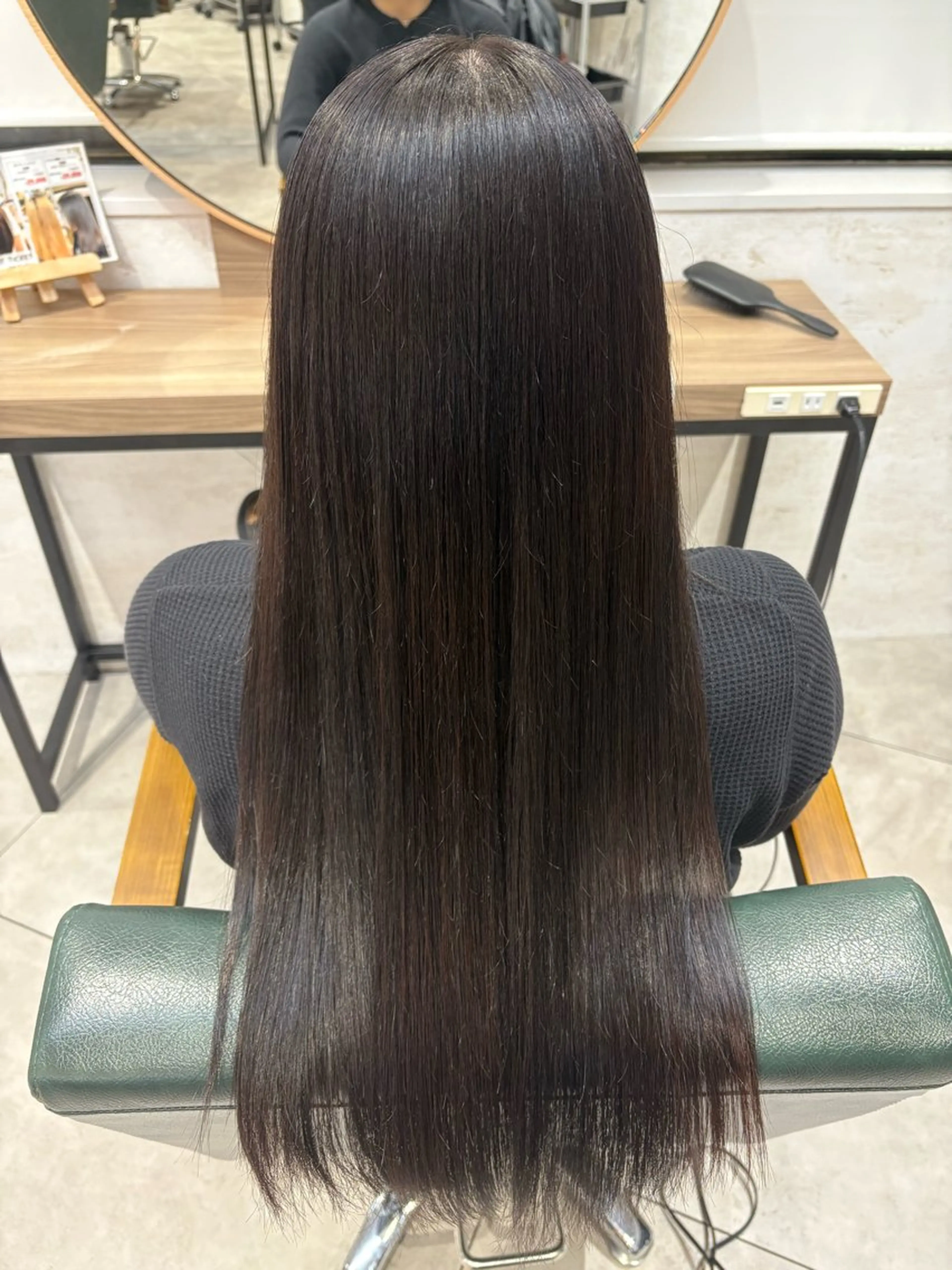 ロング ヘアカラー 暗髪/透明感カラー /hyugaのヘアスタイル