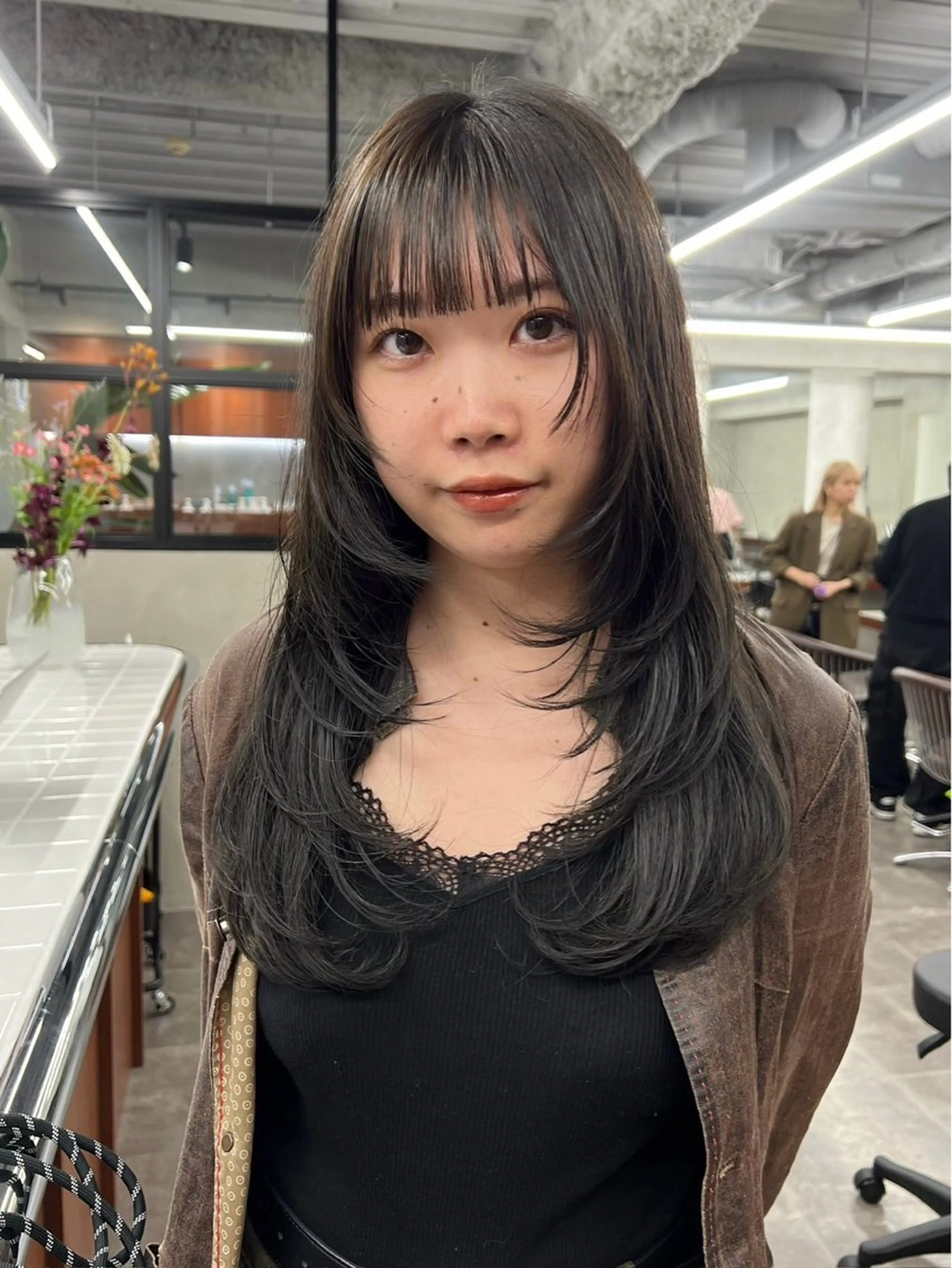 ミディアム レイヤーカット トリートメント nico TOKYO 横浜所属・横浜/レイヤー/ カネコのヘアスタイル