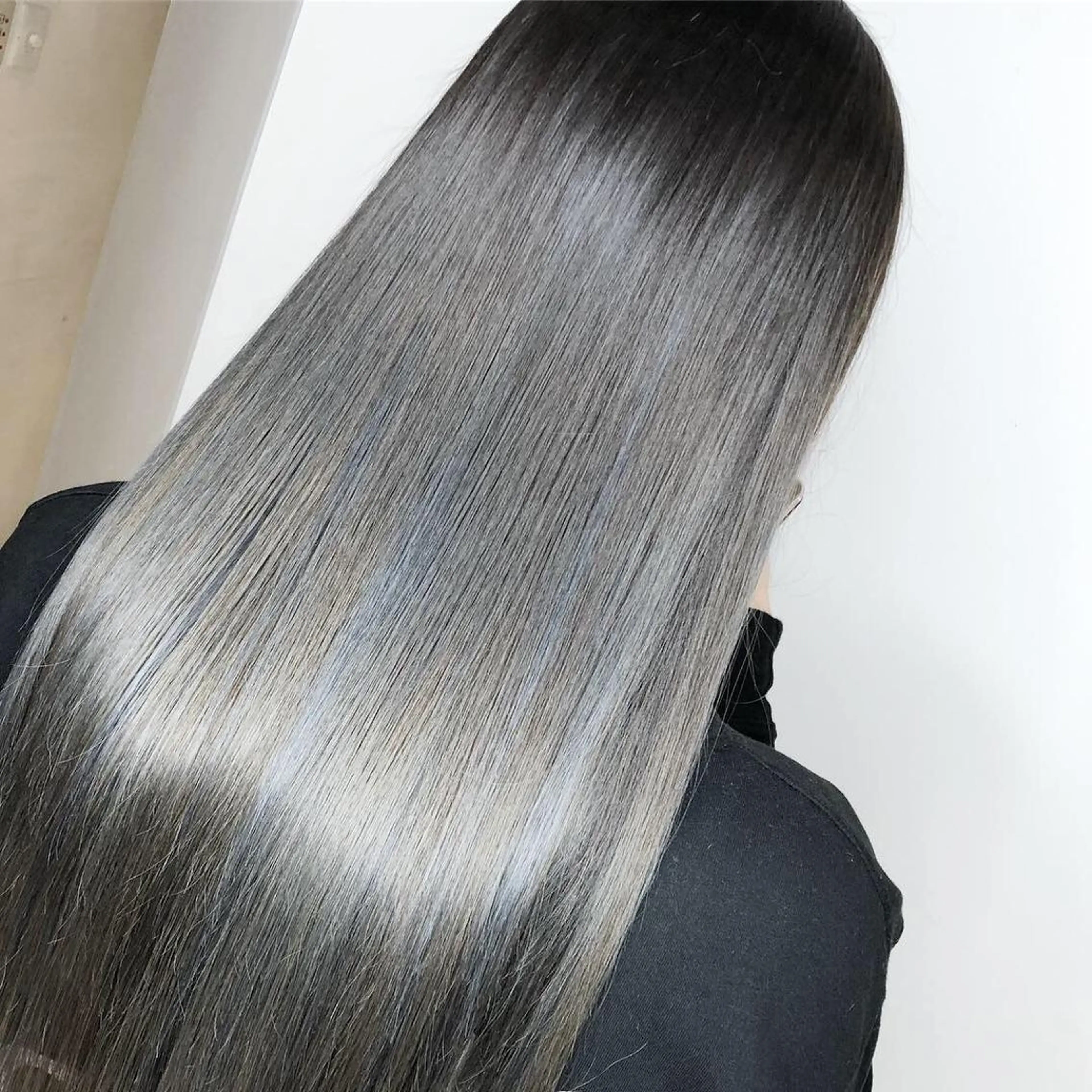 カラー アディクシーカラー ヘアカラー トリートメント marshu  梅田店所属・髪質改善 透明感×韓国風のヘアスタイル
