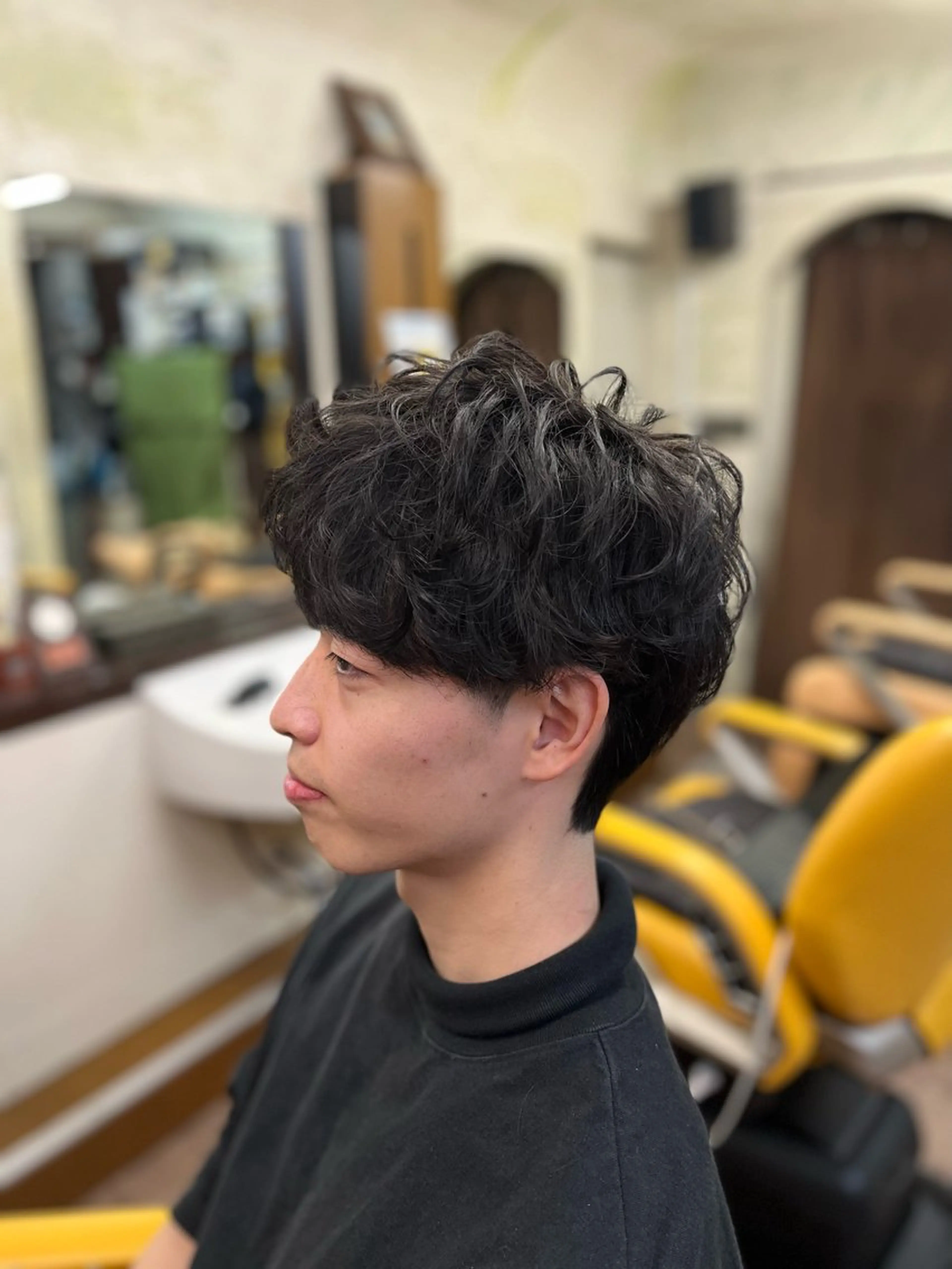 ショート メンズヘアササキ チバのヘアスタイル