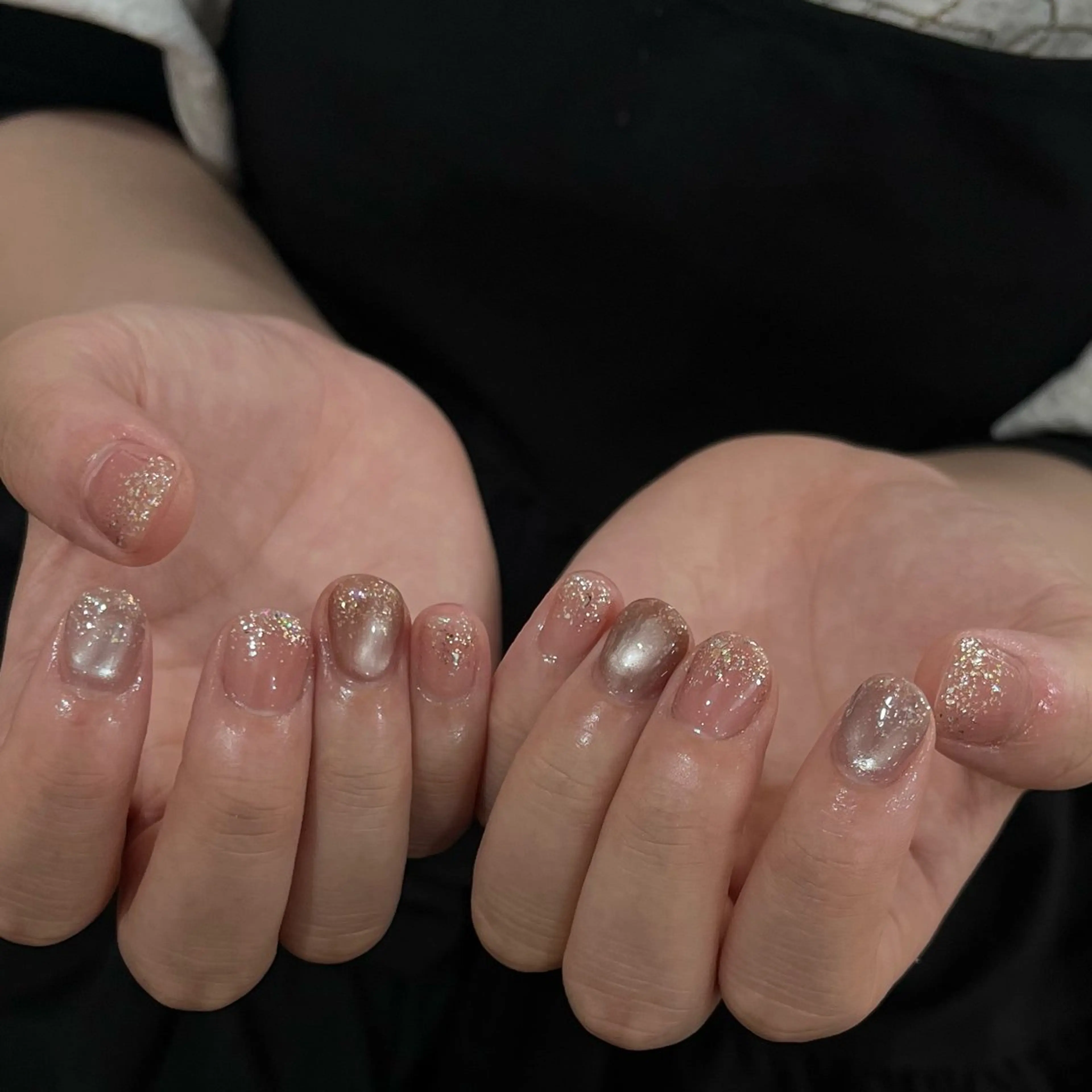 ネイル 韓国ネイル ワンホンネイル ハンドネイル ハンドケア Chang _Nailのネイルデザイン