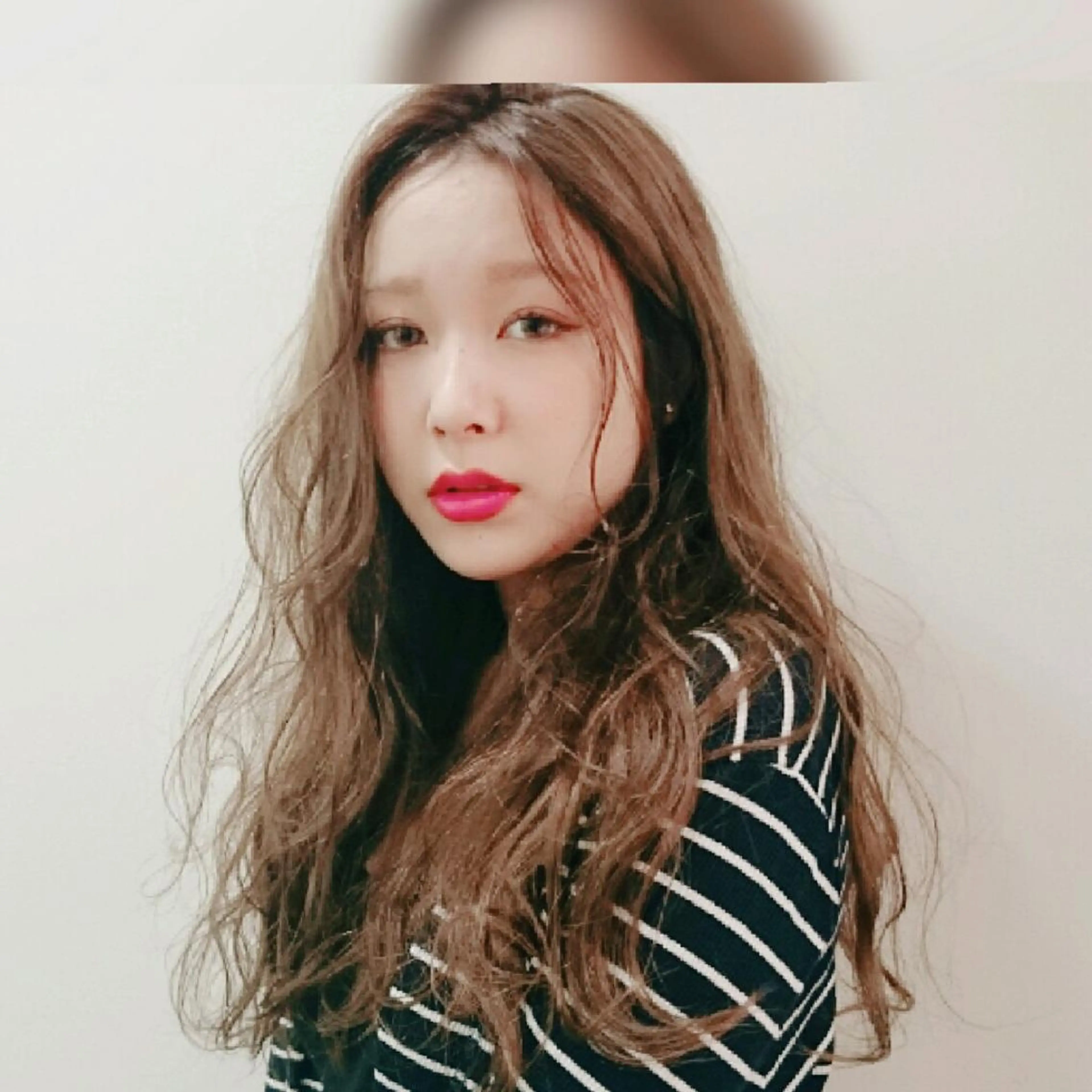 カラー ベージュカラー ブラウンカラー ma cherie 三浦直美のヘアスタイル