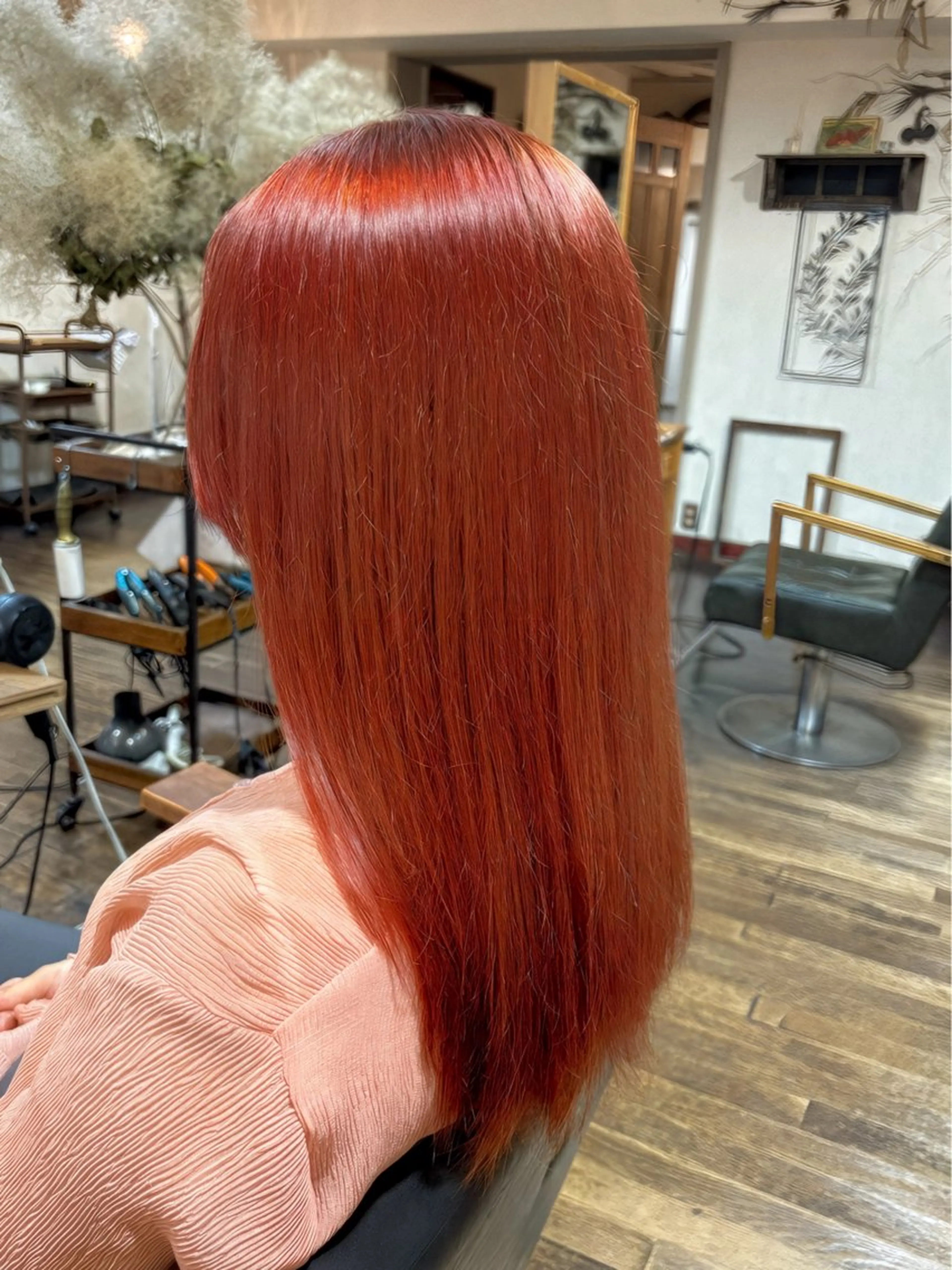 カラー アカリ😸🫶 カラーリスト🧡のヘアスタイル