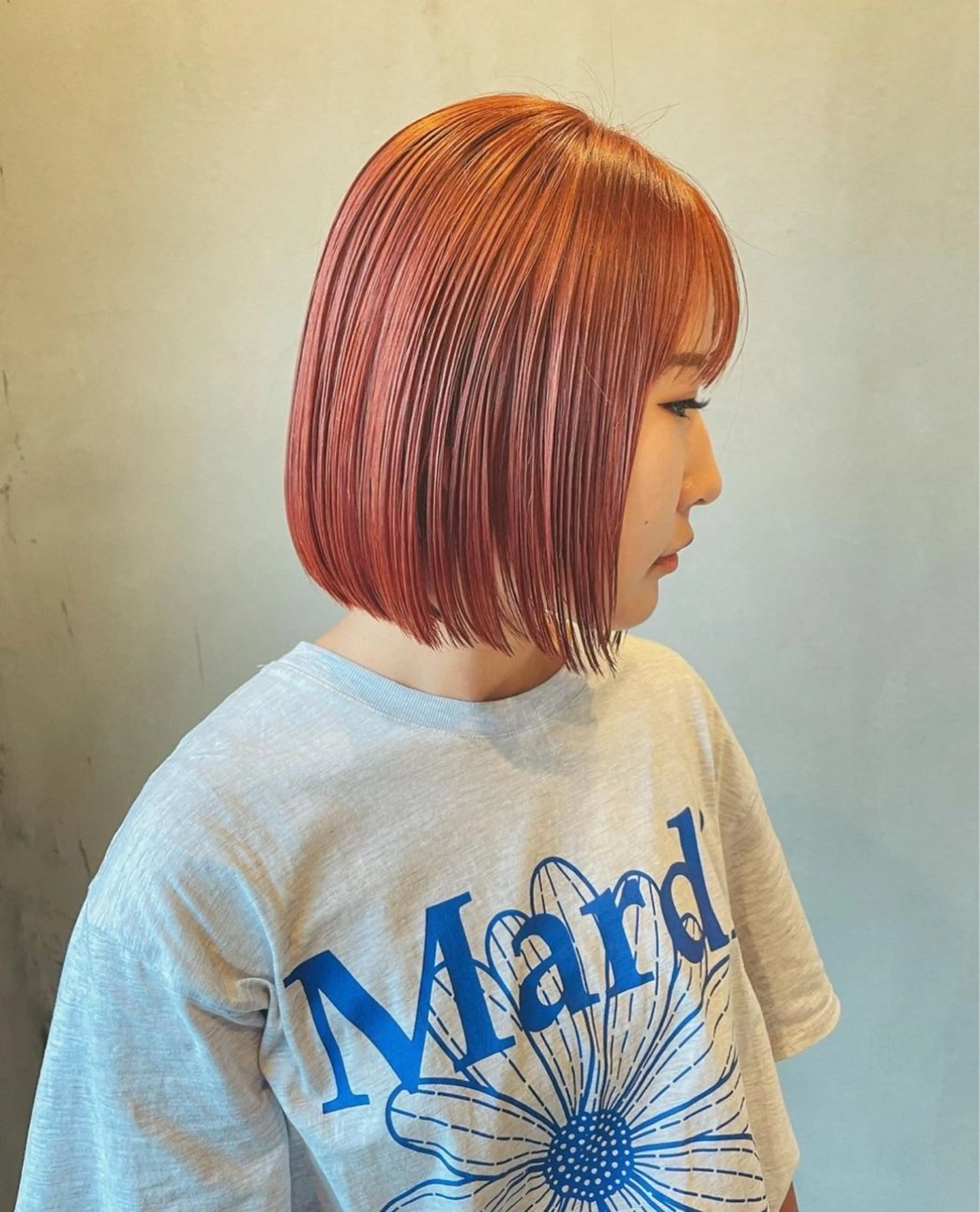 ショート カラー 🌼カットモデル募集 長岡/酒井香奈🌼のヘアスタイル