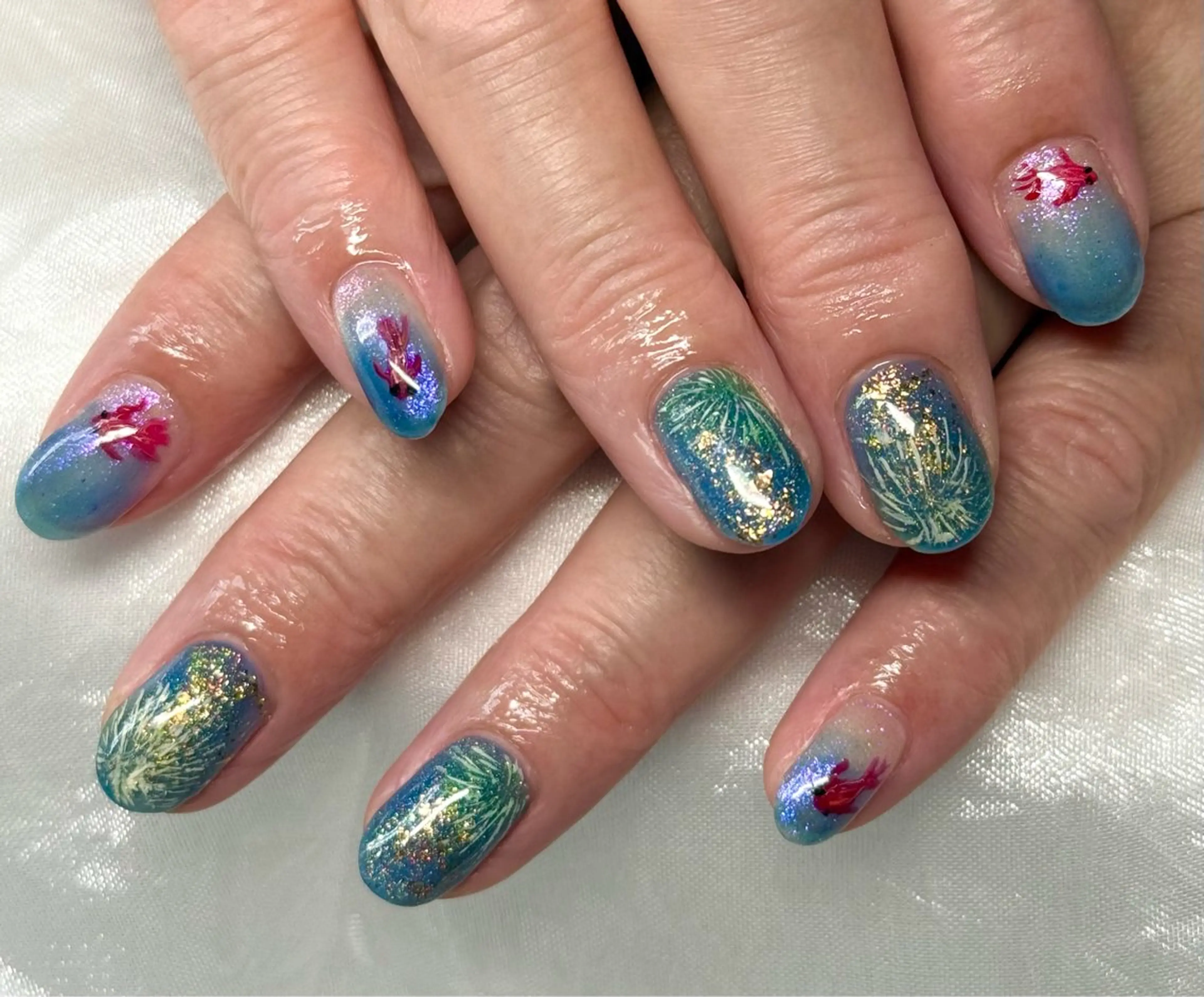 ネイル -yuu-所属・Lino ﾟのネイルデザイン