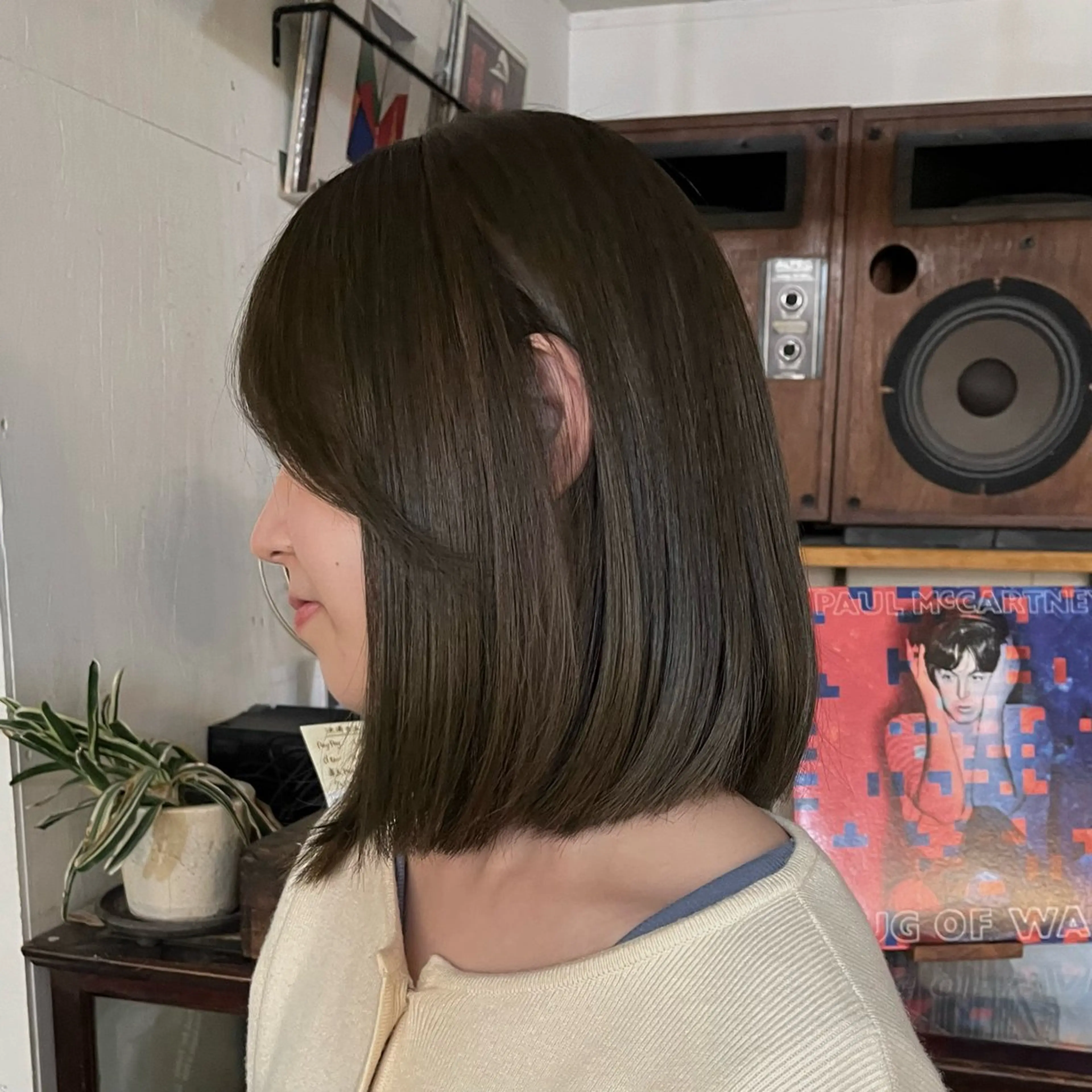ミディアム 透け感hair/ ボブ/大世のヘアスタイル